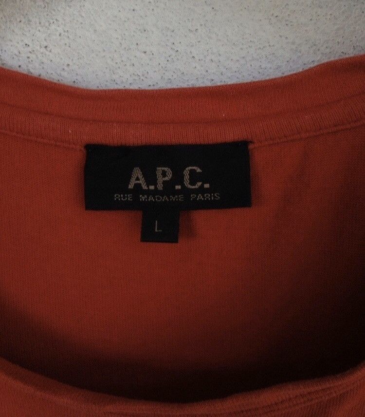 A.P.C. A.P.C. T shirt Size US L / EU 52-54 / 3 - 4 Thumbnail
