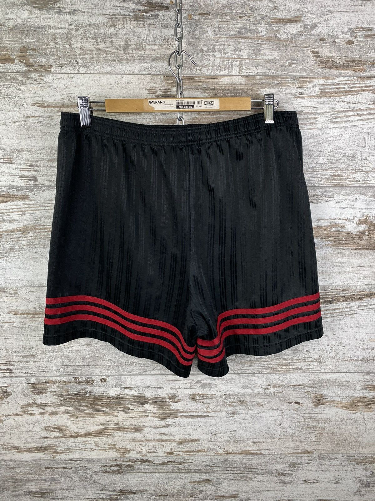 Adidas × Vintage Mens Vintage Adidas Shorts streetwear y2k rare stripes cargo Size US 36 / EU 52 - 3 Thumbnail