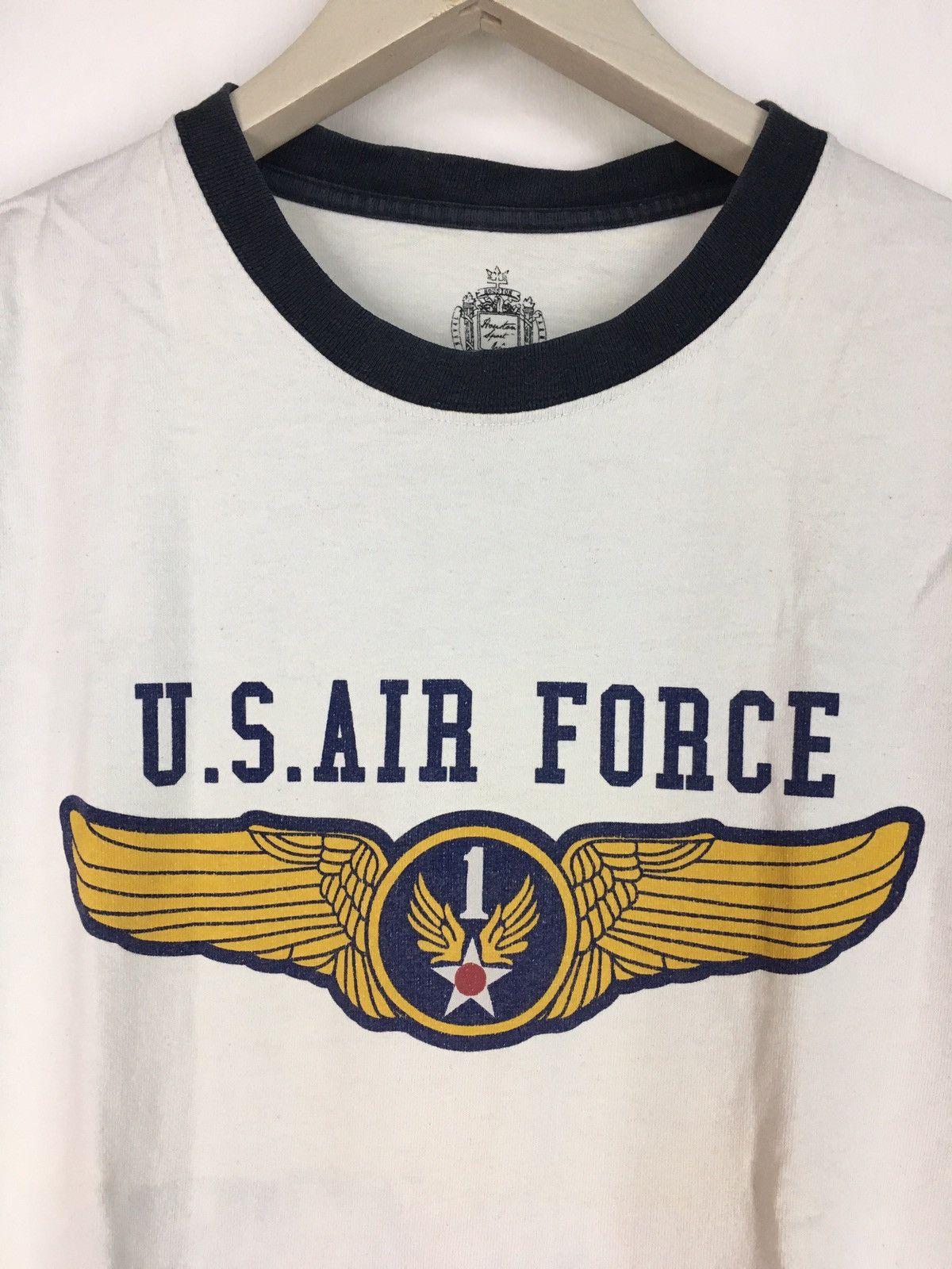 Japanese Brand U.S. Air Force Houston T-Shirt Size US M / EU 48-50 / 2 - 3 Thumbnail