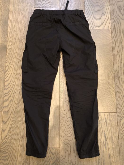 Stone Island Type RE-T Black Cargo Track Pants (fits up to 32