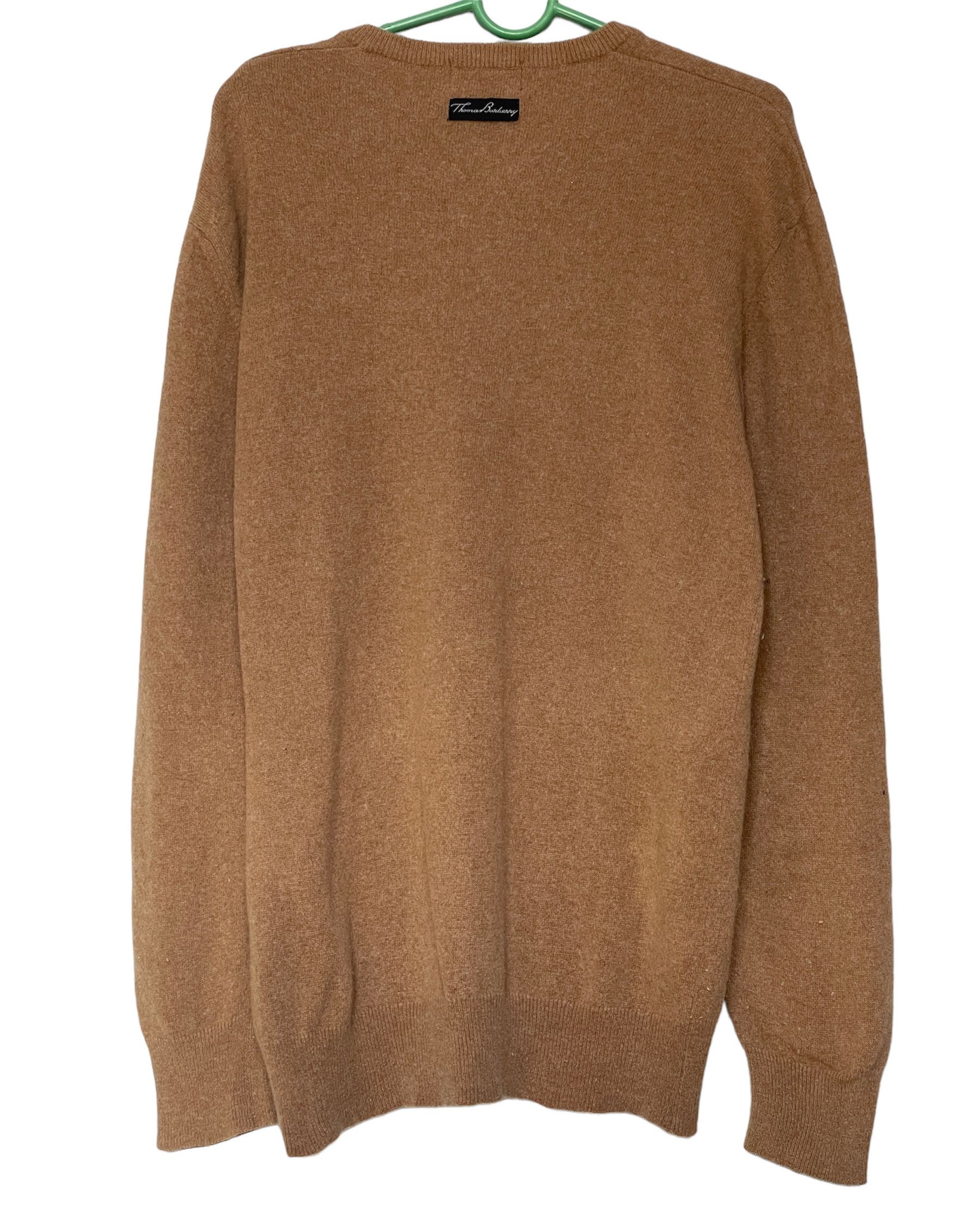 Burberry 🔥 Burberry sweater jumper wool size L camel Size US L / EU 52-54 / 3 - 3 Thumbnail