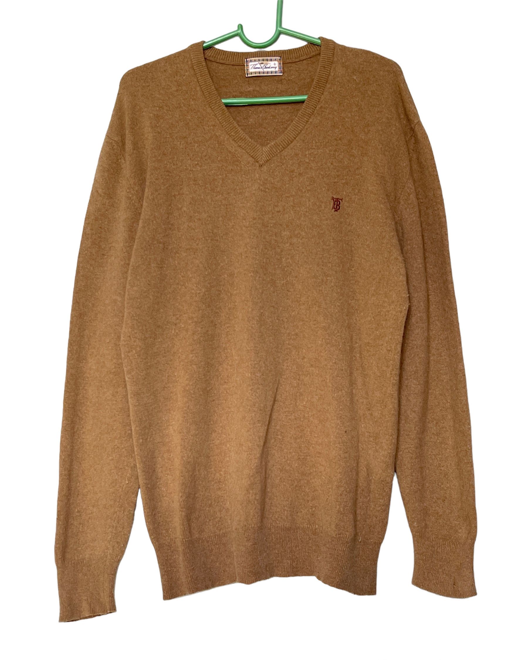 Burberry 🔥 Burberry sweater jumper wool size L camel Size US L / EU 52-54 / 3 - 1 Thumbnail