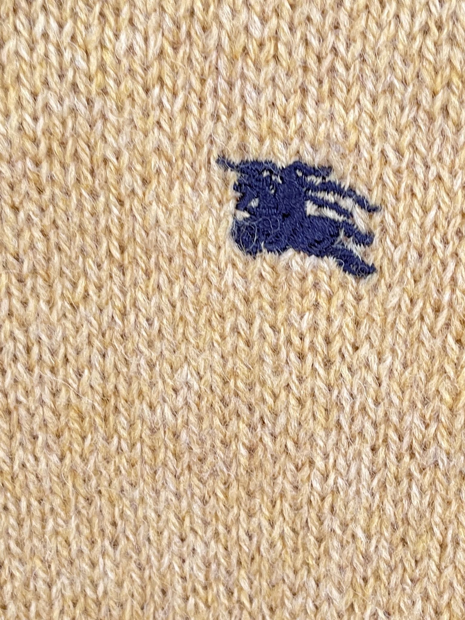 Burberry 🔥 Burberry heavy knitted wool sweater jumper wool size L Size US L / EU 52-54 / 3 - 4 Thumbnail