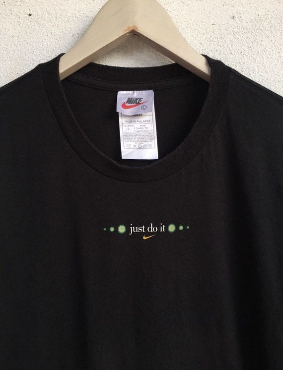Nike Vintage 90s Nike just do it Plain and simple move it t shirt Size US XL / EU 56 / 4 - 3 Thumbnail