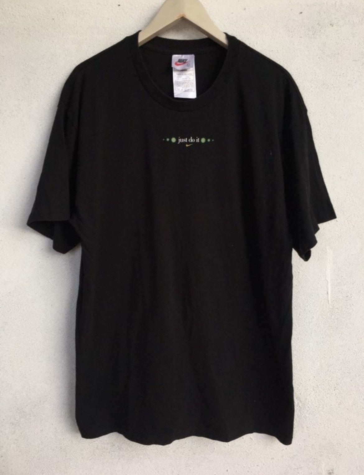 Nike Vintage 90s Nike just do it Plain and simple move it t shirt Size US XL / EU 56 / 4 - 2 Thumbnail