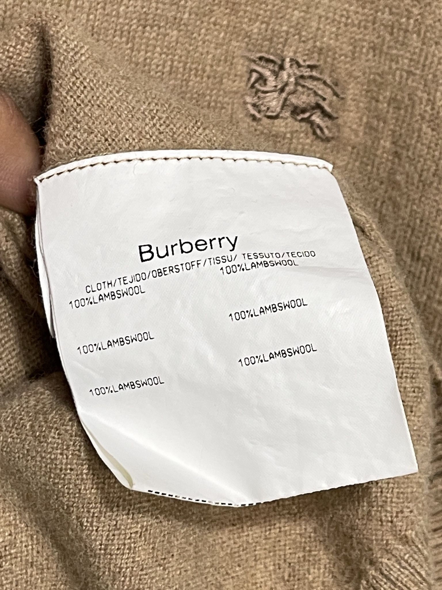 Burberry 🔥 Burberry sweater jumper wool size M wool Size US M / EU 48-50 / 2 - 6 Thumbnail