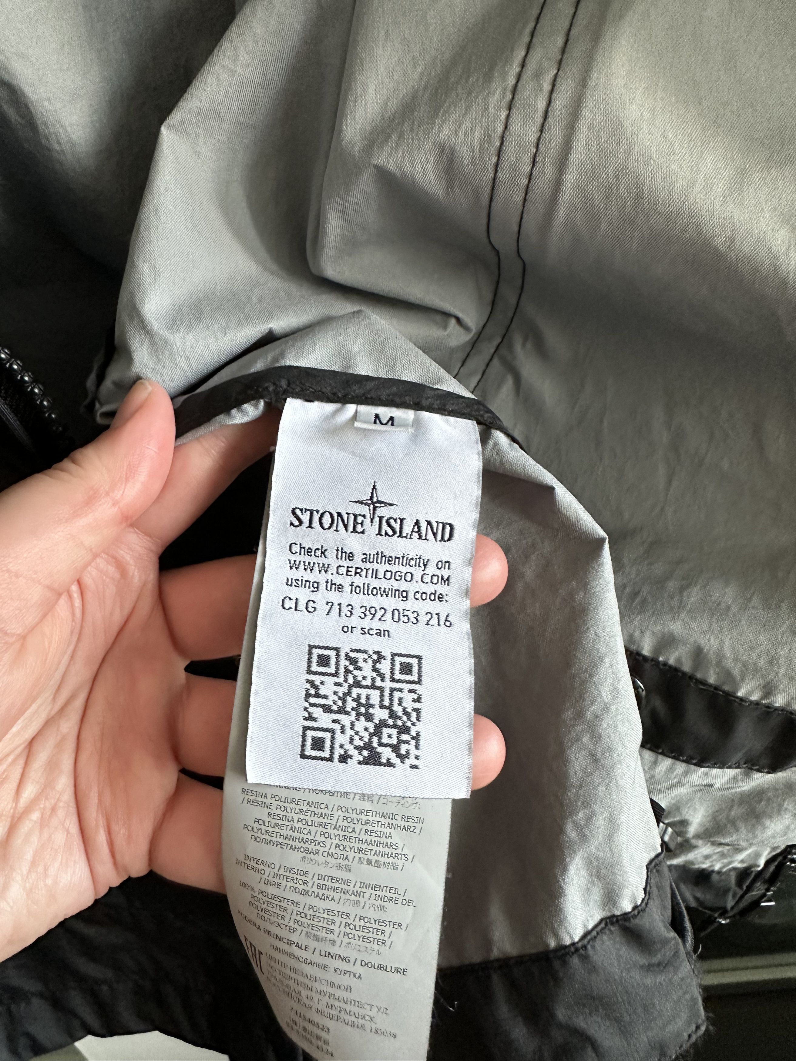 Stone Island Stone Island Membrana 3L-TC Jacket Black Size US M / EU 48-50 / 2 - 4 Thumbnail