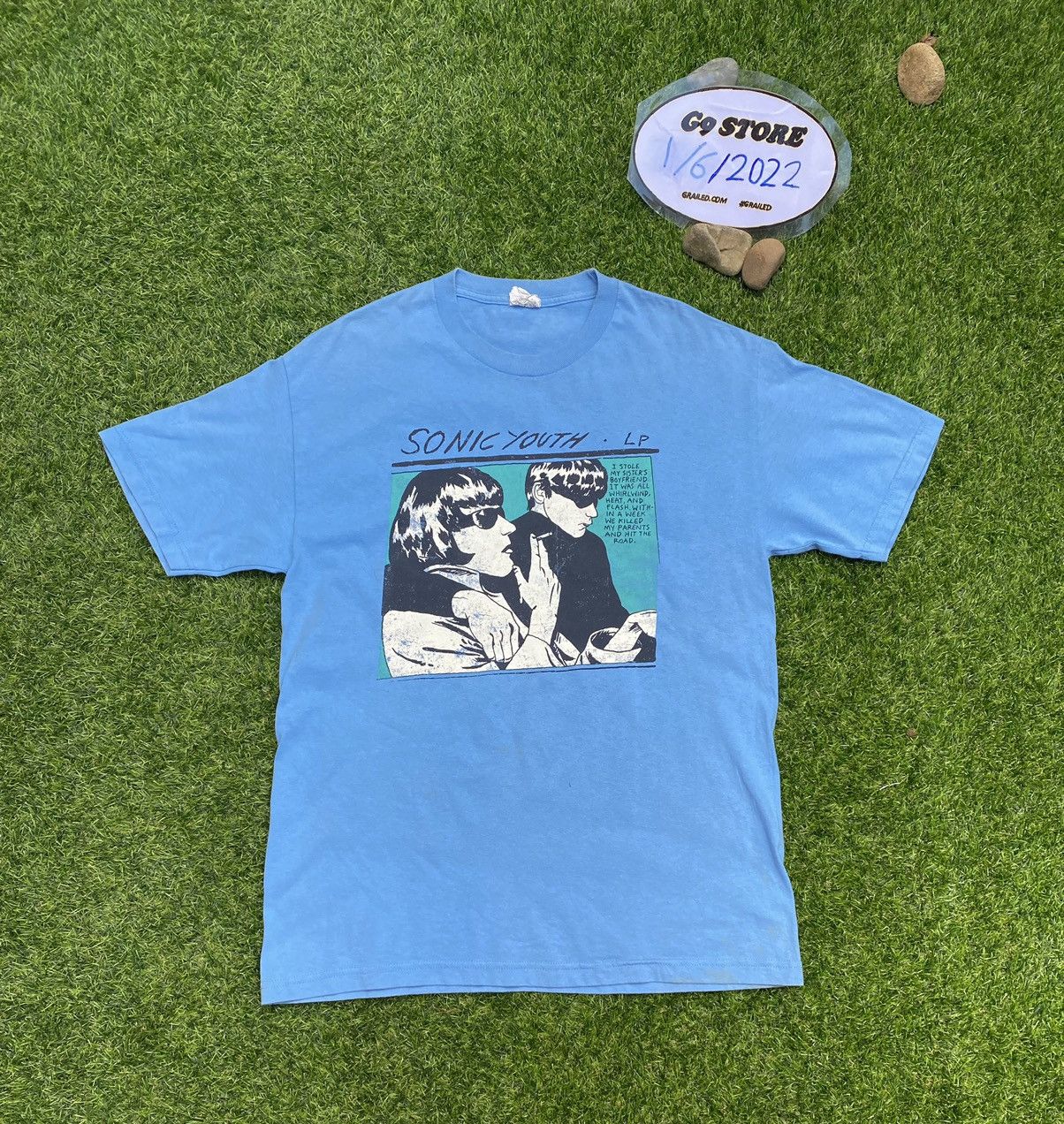 Band Tees Vintage Sonic Youth Punk Rock Band Tees T Shirts Size US L / EU 52-54 / 3 - 1 Thumbnail
