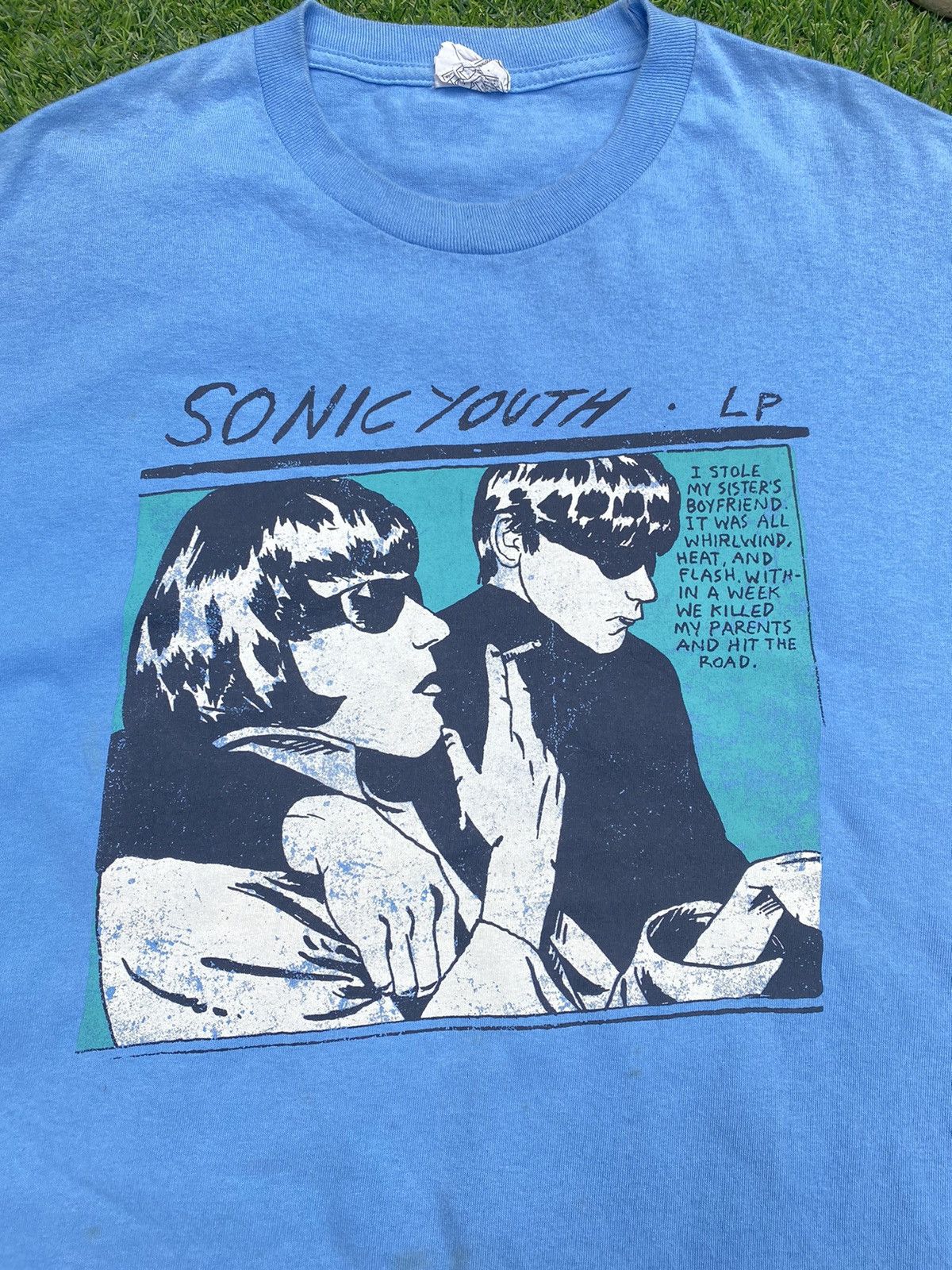 Band Tees Vintage Sonic Youth Punk Rock Band Tees T Shirts Size US L / EU 52-54 / 3 - 2 Thumbnail