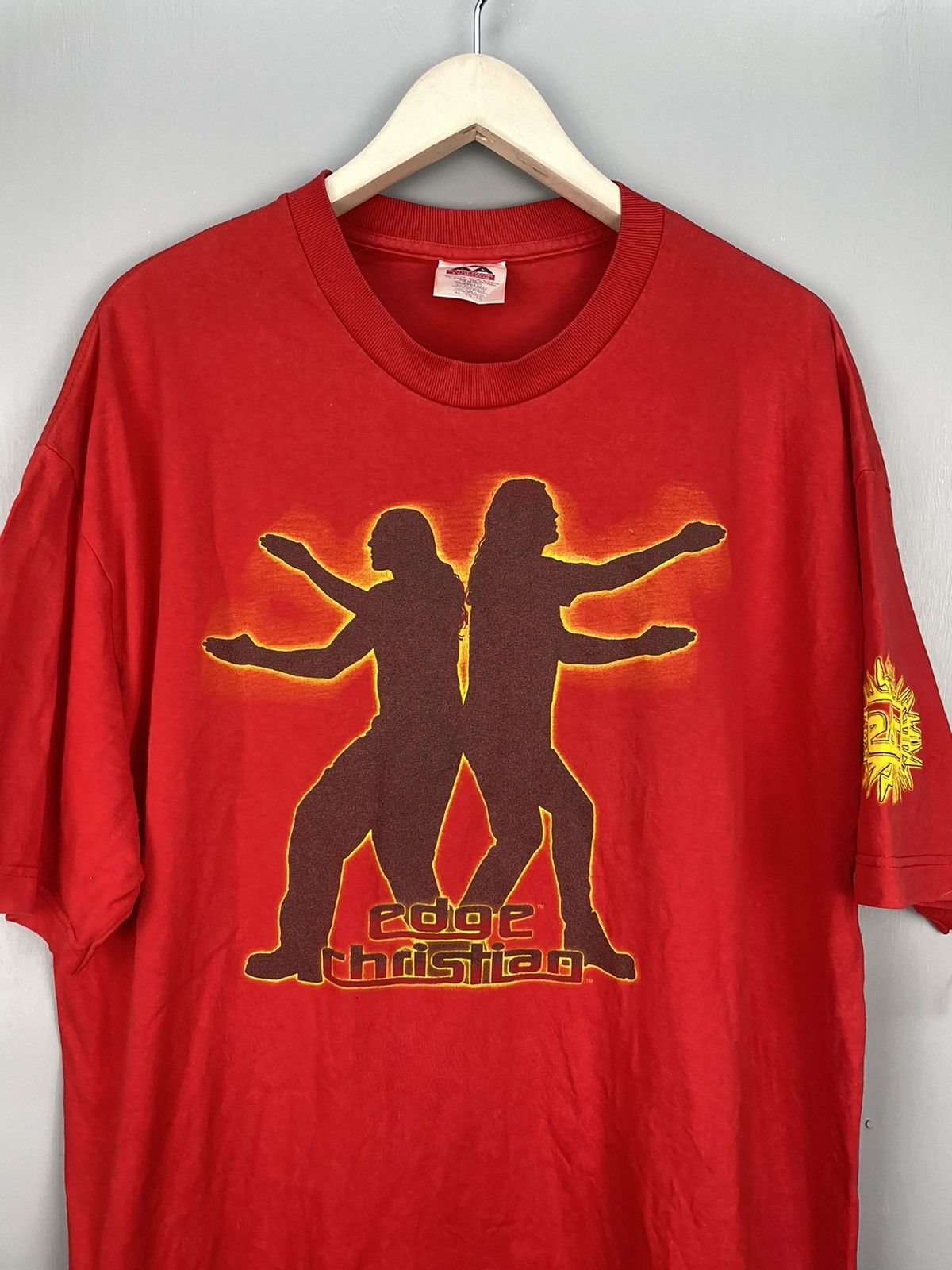 Other Vintage Y2K edge Christian e&c WWF t shirt Size US XL / EU 56 / 4 - 3 Thumbnail