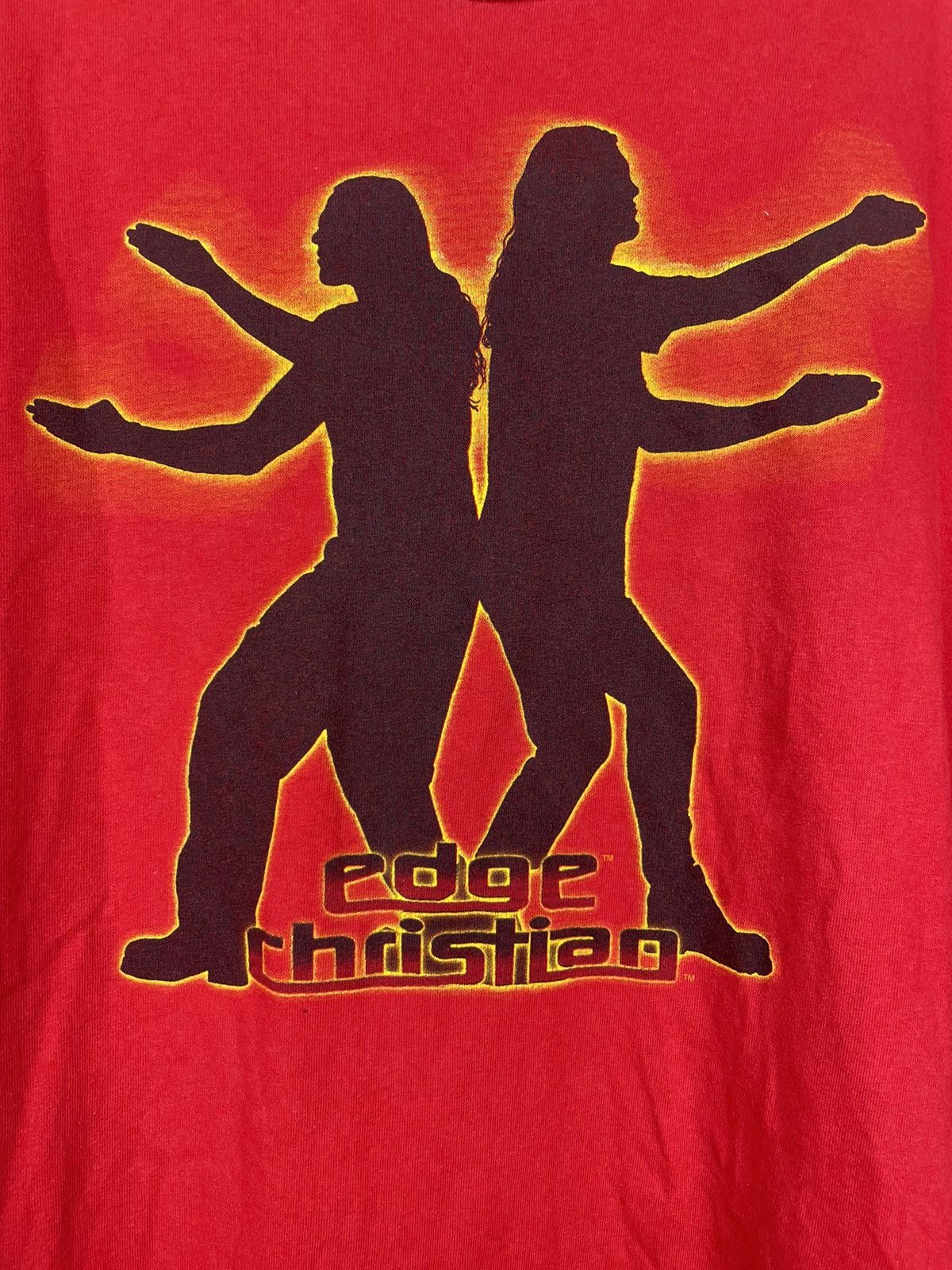 Other Vintage Y2K edge Christian e&c WWF t shirt Size US XL / EU 56 / 4 - 4 Thumbnail