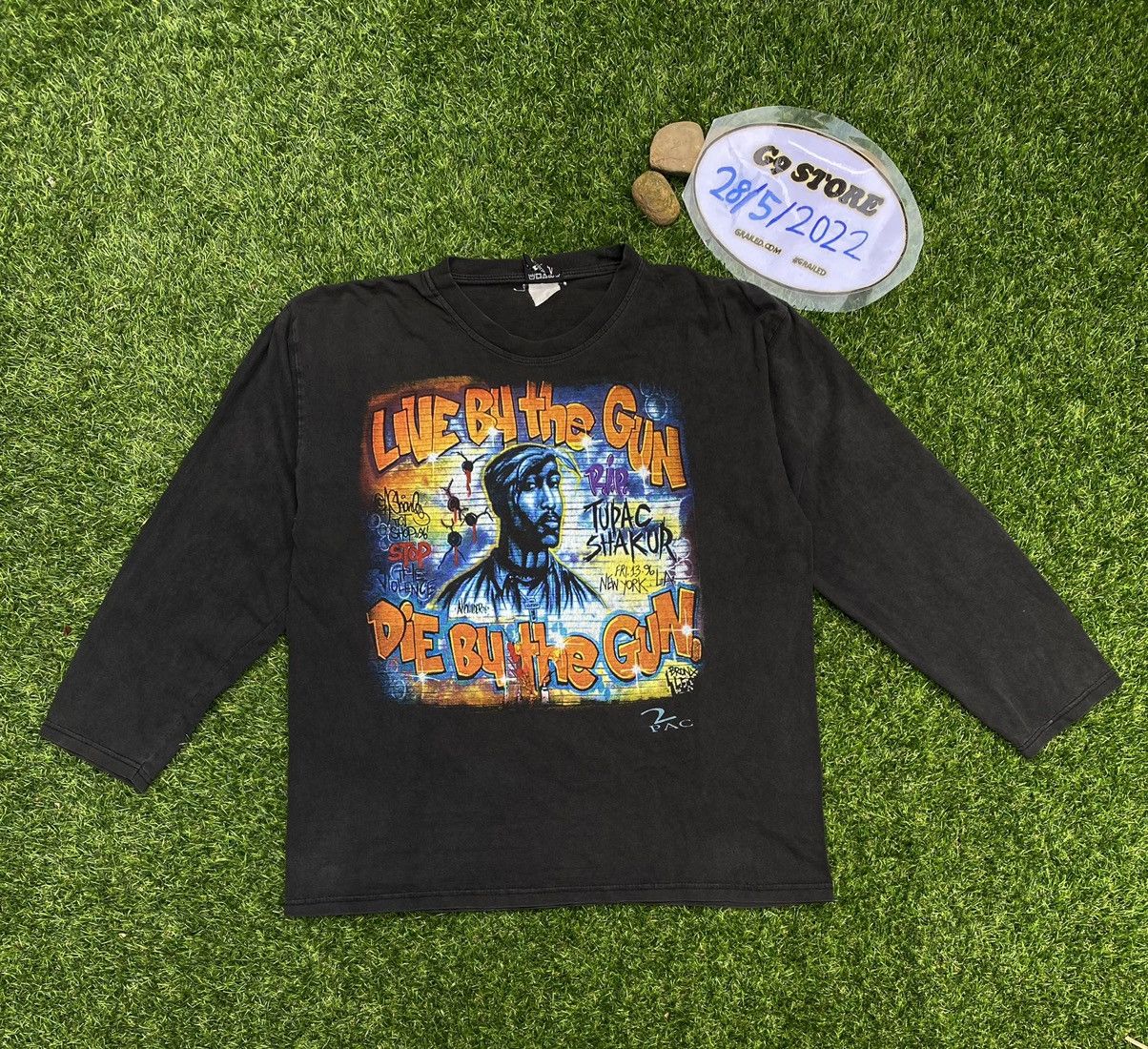 Band Tees Vintage Tupac Shakur 2pac In Memorial Rap Tees T Shirts Size US M / EU 48-50 / 2 - 1 Thumbnail