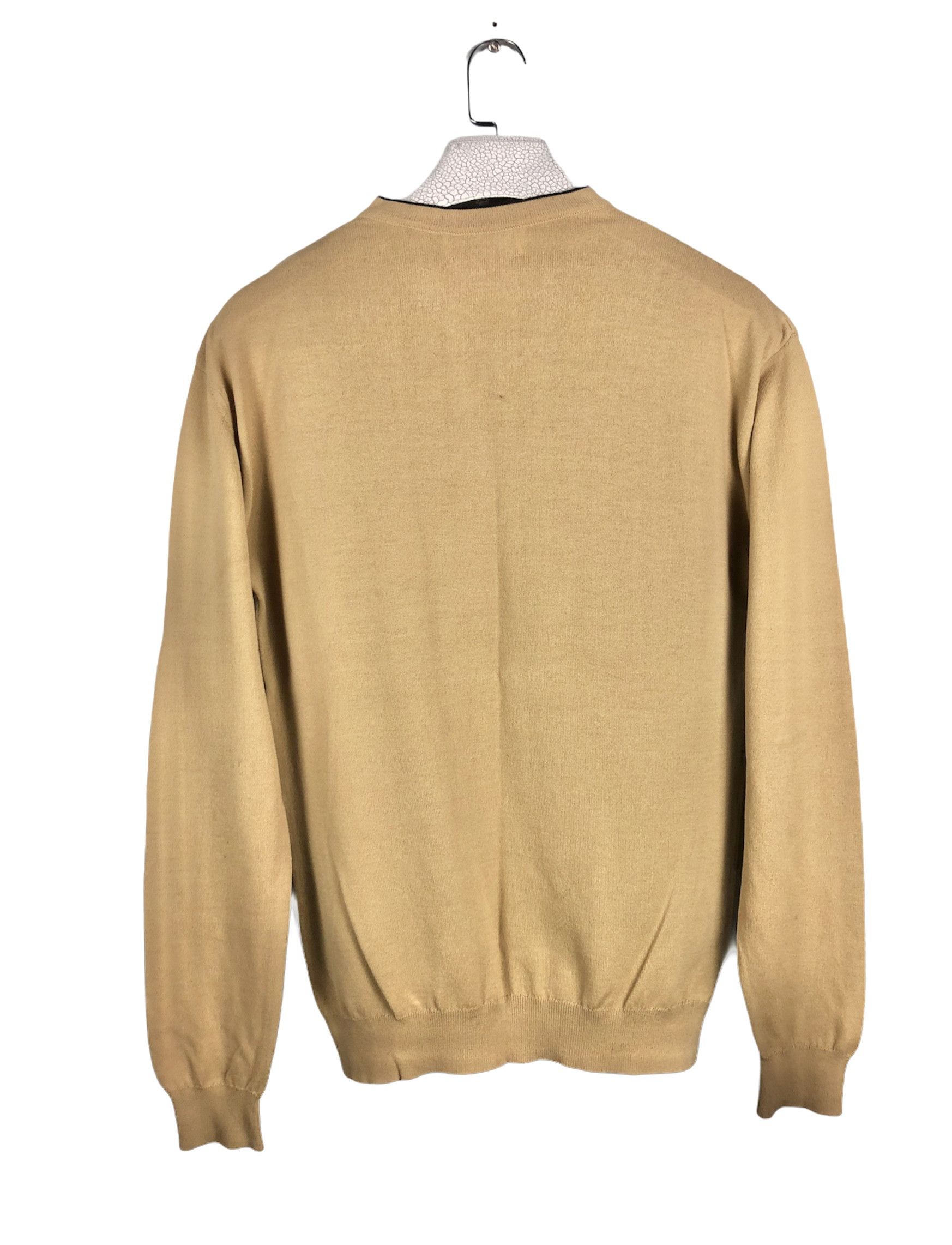 Burberry 🔥 Burberry jumper knitwear vneck camel small Size US S / EU 44-46 / 1 - 3 Thumbnail