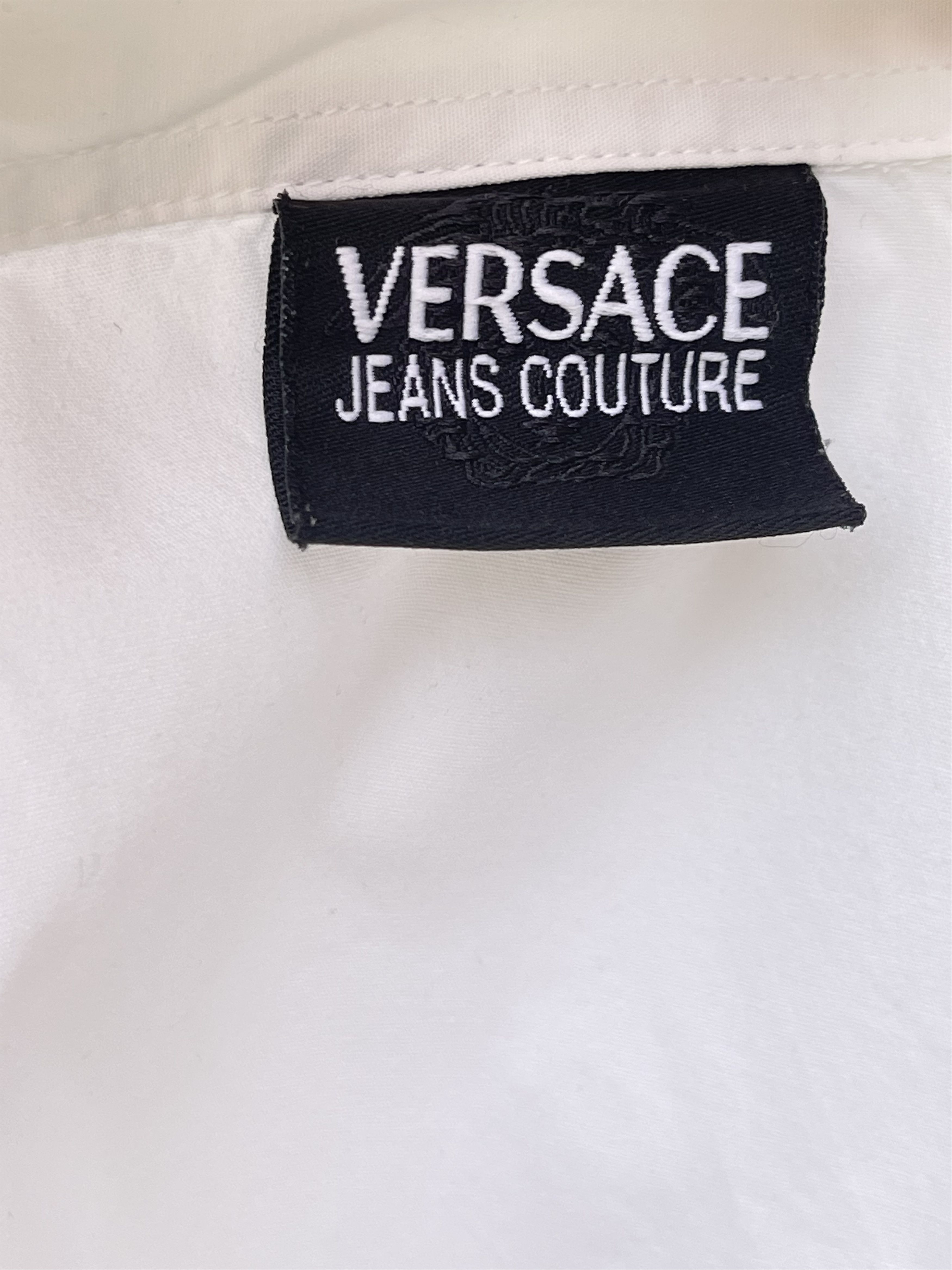 Versace 🔥 Versace jeans couture white shirt cotton size xxl Size US XXL / EU 58 / 5 - 8 Thumbnail