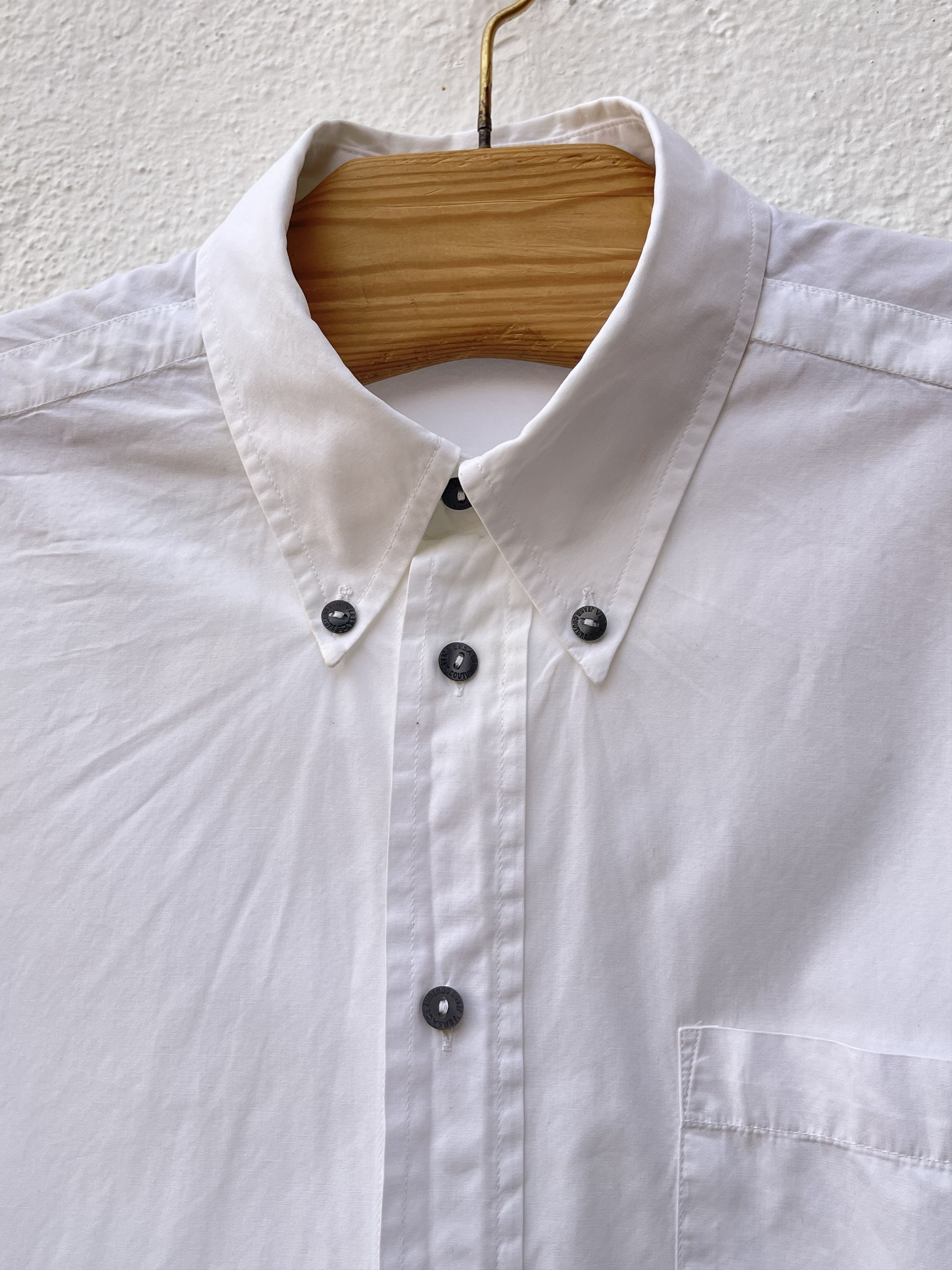 Versace 🔥 Versace jeans couture white shirt cotton size xxl Size US XXL / EU 58 / 5 - 2 Thumbnail