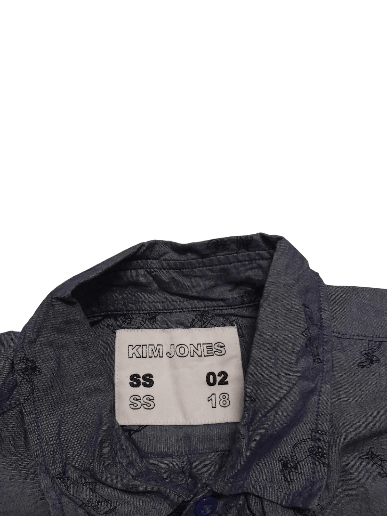 Kim Jones Kim Jones Full Print Shirt Button (E842) Size US L / EU 52-54 / 3 - 3 Thumbnail