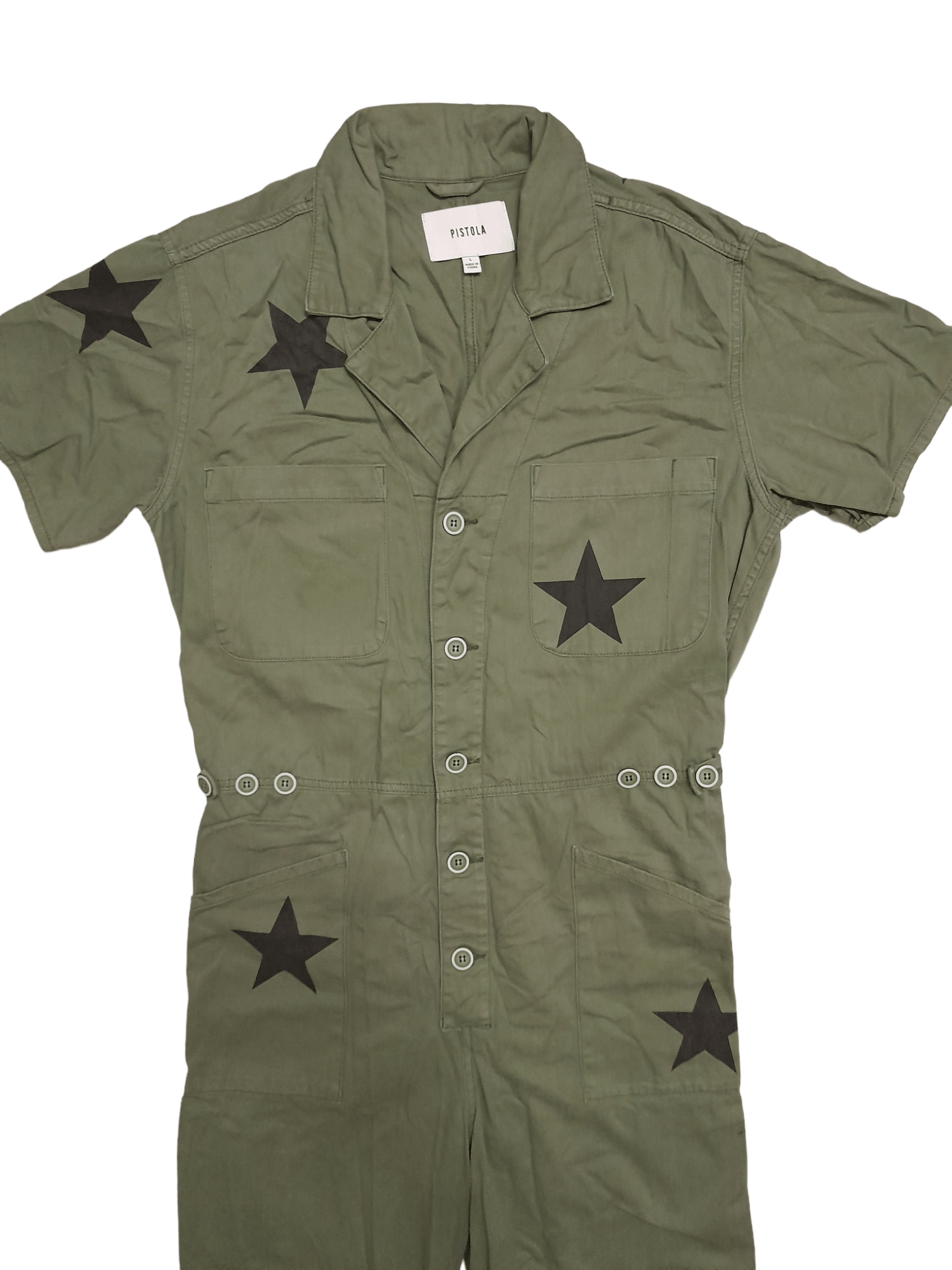 Designer Pistola Coveralls Japan Designer (E843) Size US 34 / EU 50 - 4 Thumbnail