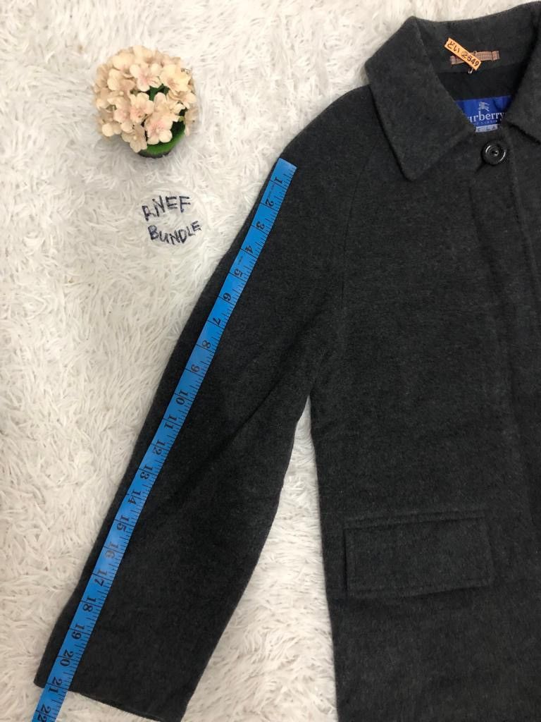 Burberry Burberrys of London 87% wool coat jacket size on tag 40 Size S / US 4 / IT 40 - 6 Thumbnail