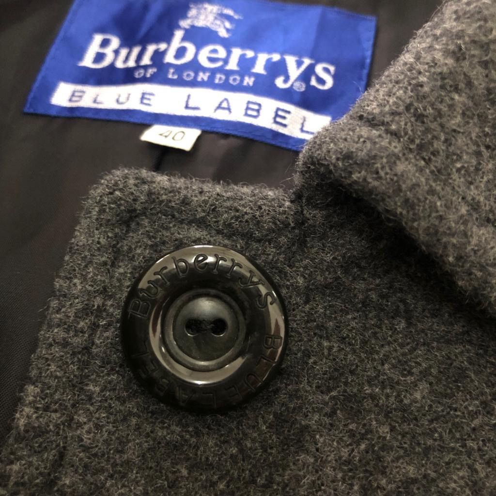 Burberry Burberrys of London 87% wool coat jacket size on tag 40 Size S / US 4 / IT 40 - 8 Thumbnail