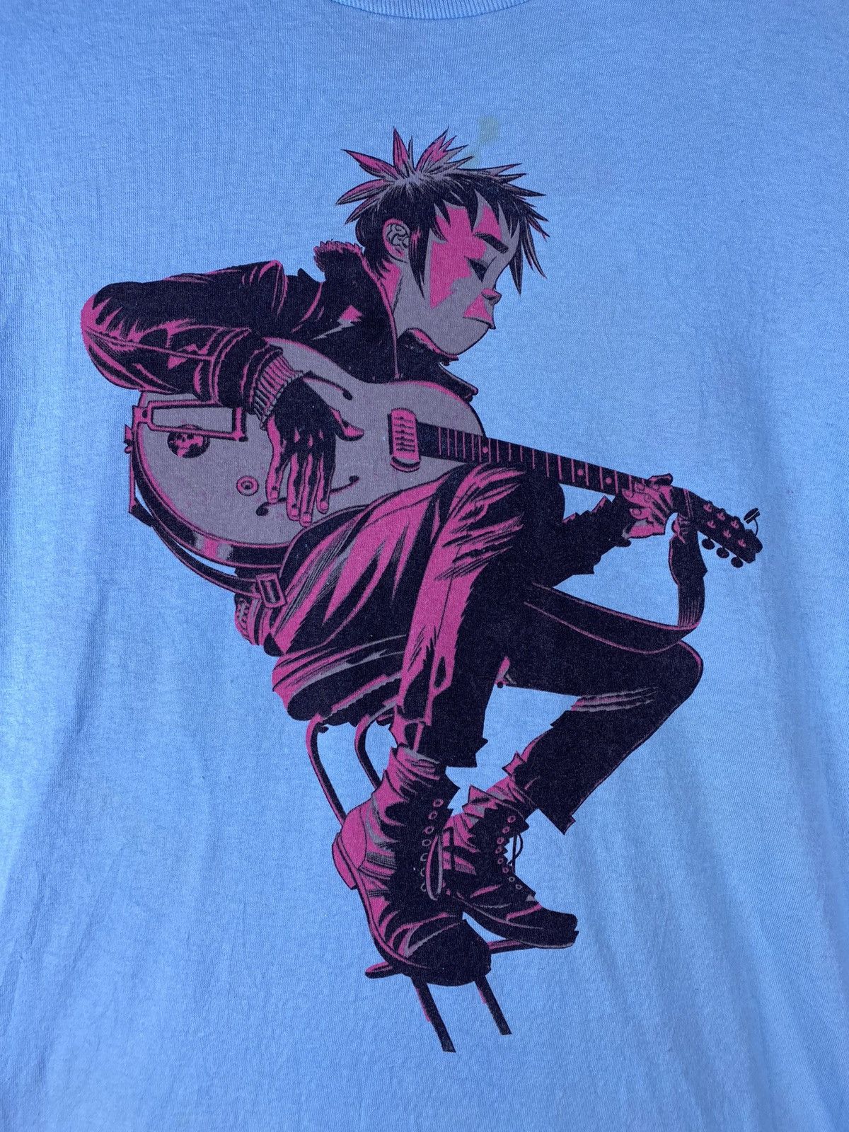 Band Tees OFFER 🔥 Vintage Y2K Gorillaz Blue Band T-Shirt Tees Size US XL / EU 56 / 4 - 3 Thumbnail
