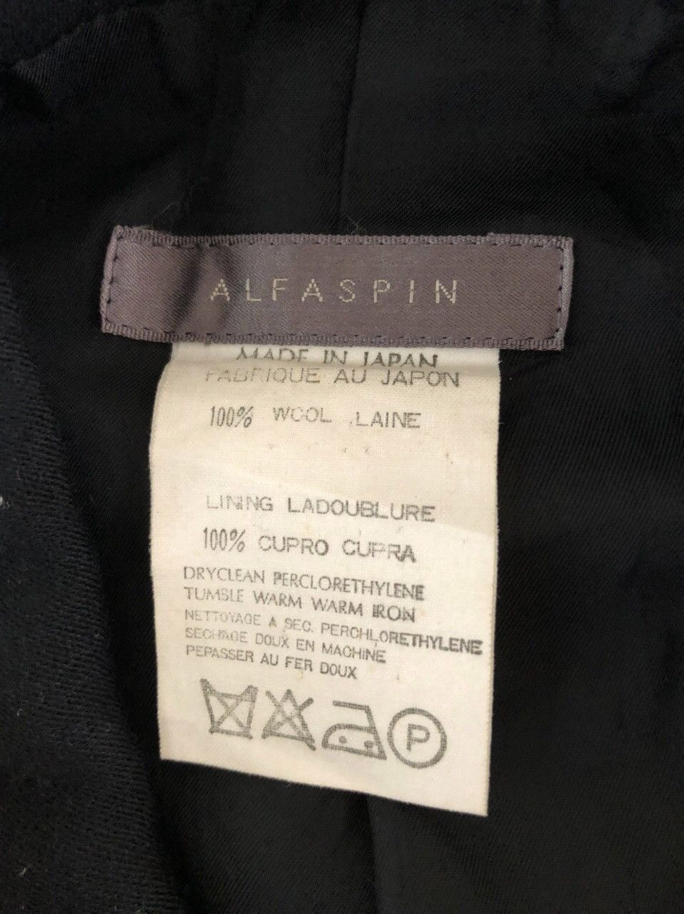 Japanese Brand Alfaspin wool jacket made in Japan Size S / US 4 / IT 40 - 7 Thumbnail
