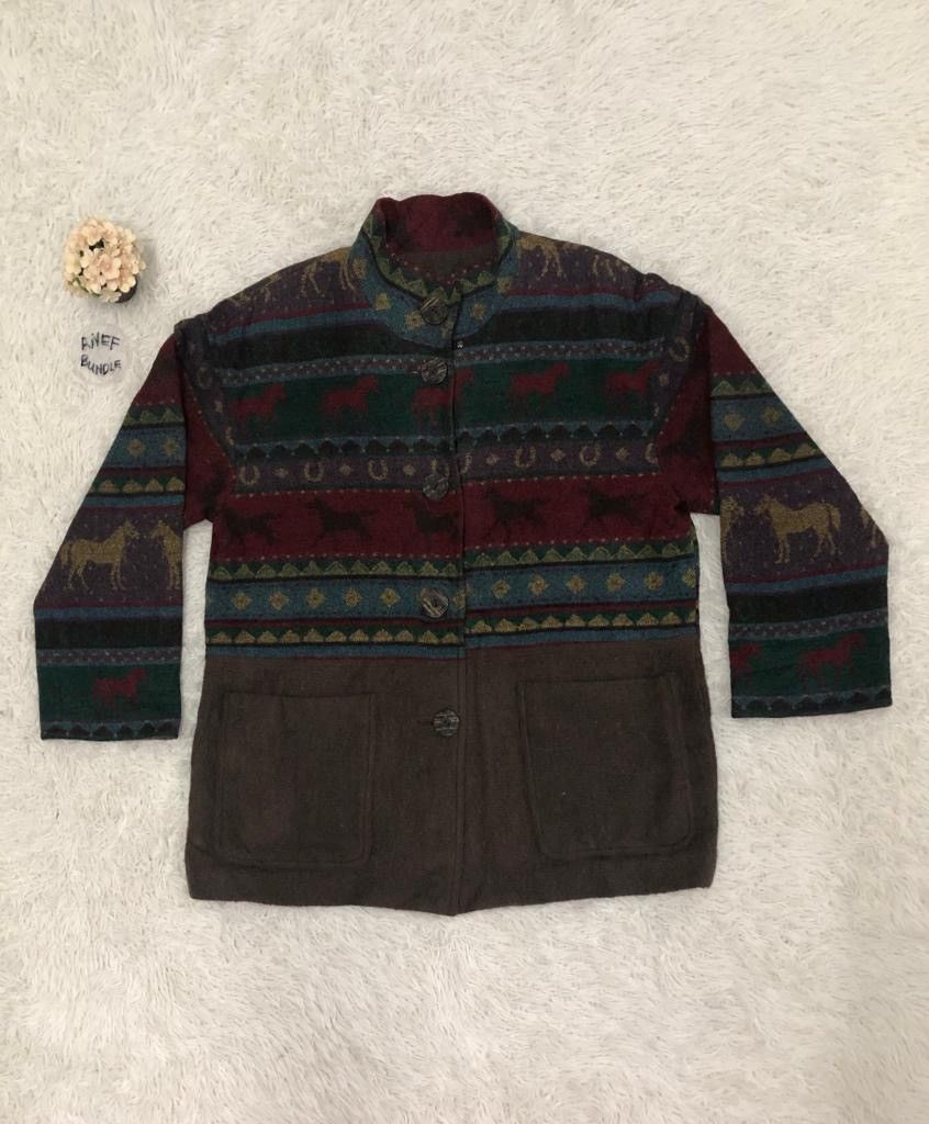 Japanese Brand Legato RK12 Italian Fabrics Jacket Size L / US 10 / IT 46 - 1 Thumbnail