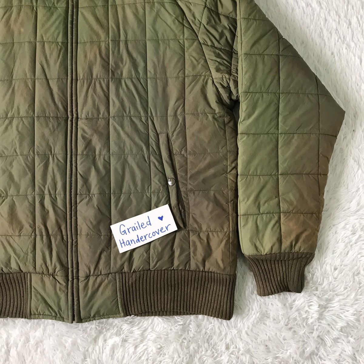Alpha Industries Seasonal Faded Alpha Industries Quilted Jacket Size US XL / EU 56 / 4 - 5 Thumbnail