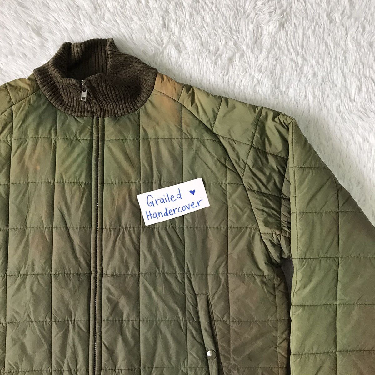 Alpha Industries Seasonal Faded Alpha Industries Quilted Jacket Size US XL / EU 56 / 4 - 4 Thumbnail