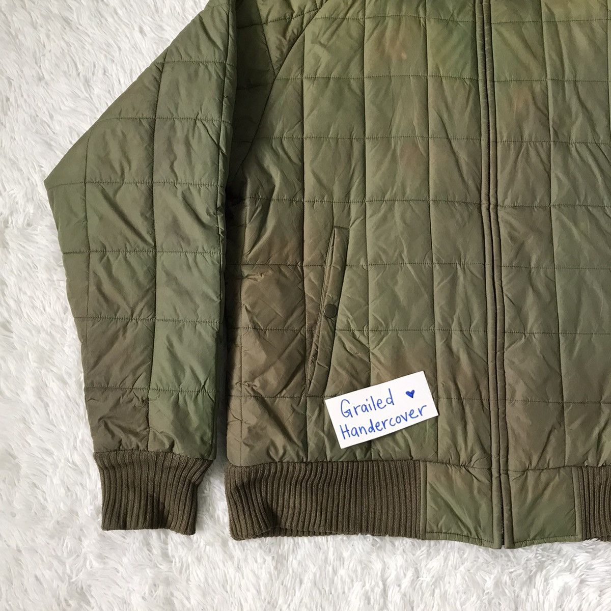 Alpha Industries Seasonal Faded Alpha Industries Quilted Jacket Size US XL / EU 56 / 4 - 6 Thumbnail