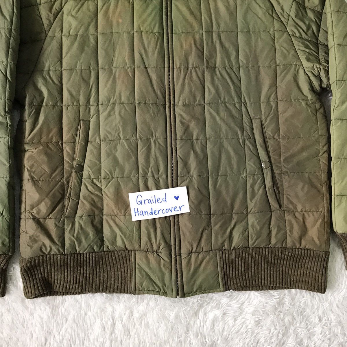 Alpha Industries Seasonal Faded Alpha Industries Quilted Jacket Size US XL / EU 56 / 4 - 8 Thumbnail