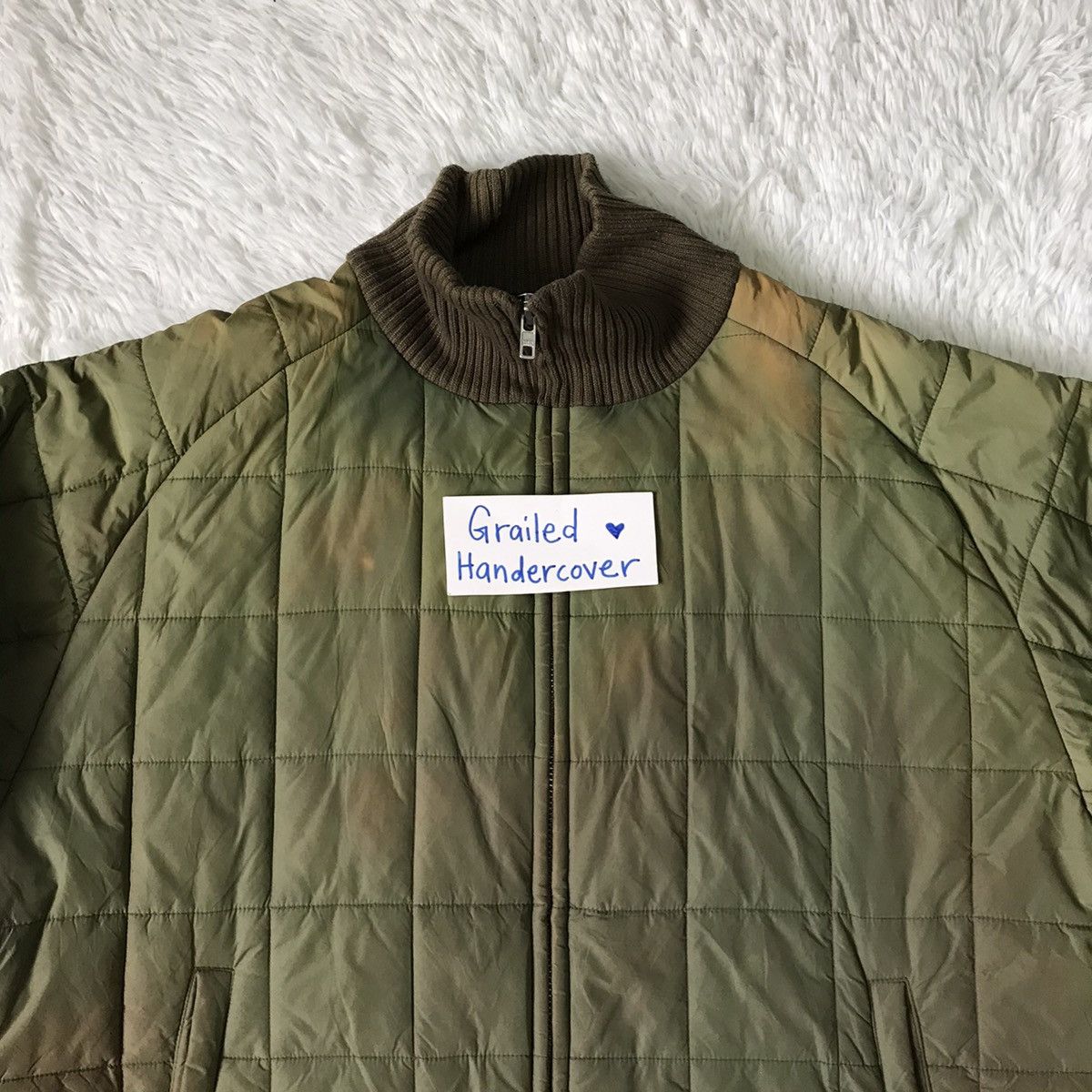 Alpha Industries Seasonal Faded Alpha Industries Quilted Jacket Size US XL / EU 56 / 4 - 7 Thumbnail