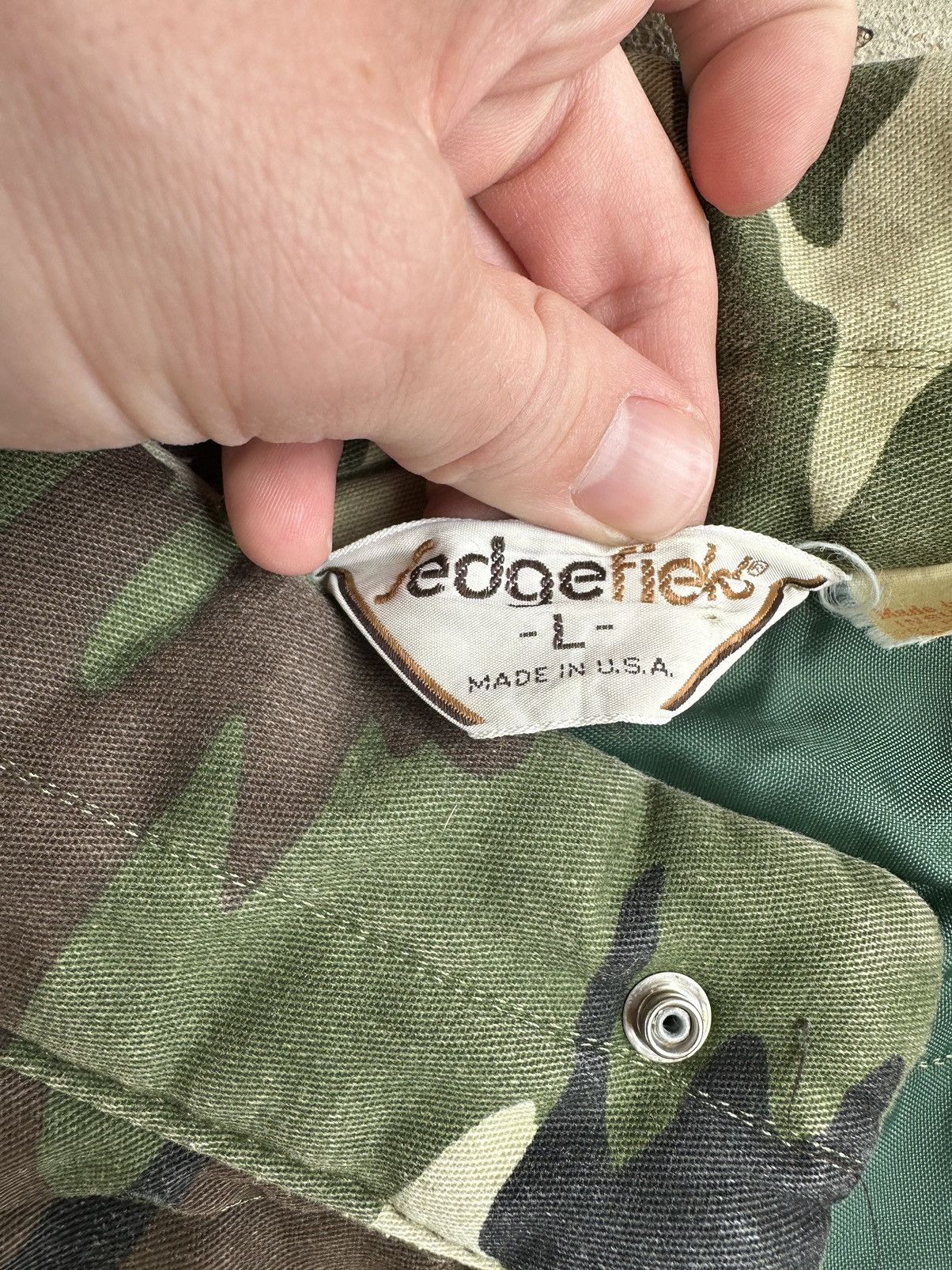 Vintage Vintage Sedgefield Made In USA Insulated Camo Puffer coat Size US L / EU 52-54 / 3 - 3 Thumbnail