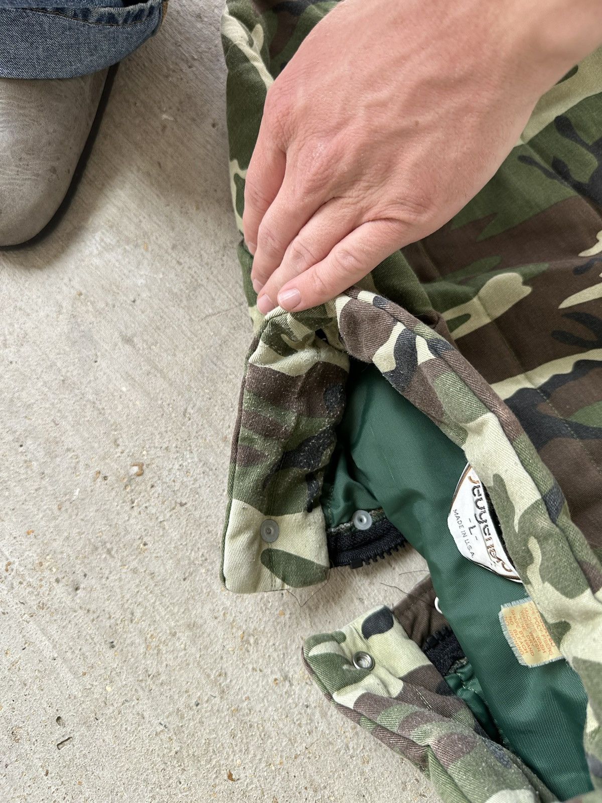 Vintage Vintage Sedgefield Made In USA Insulated Camo Puffer coat Size US L / EU 52-54 / 3 - 6 Thumbnail