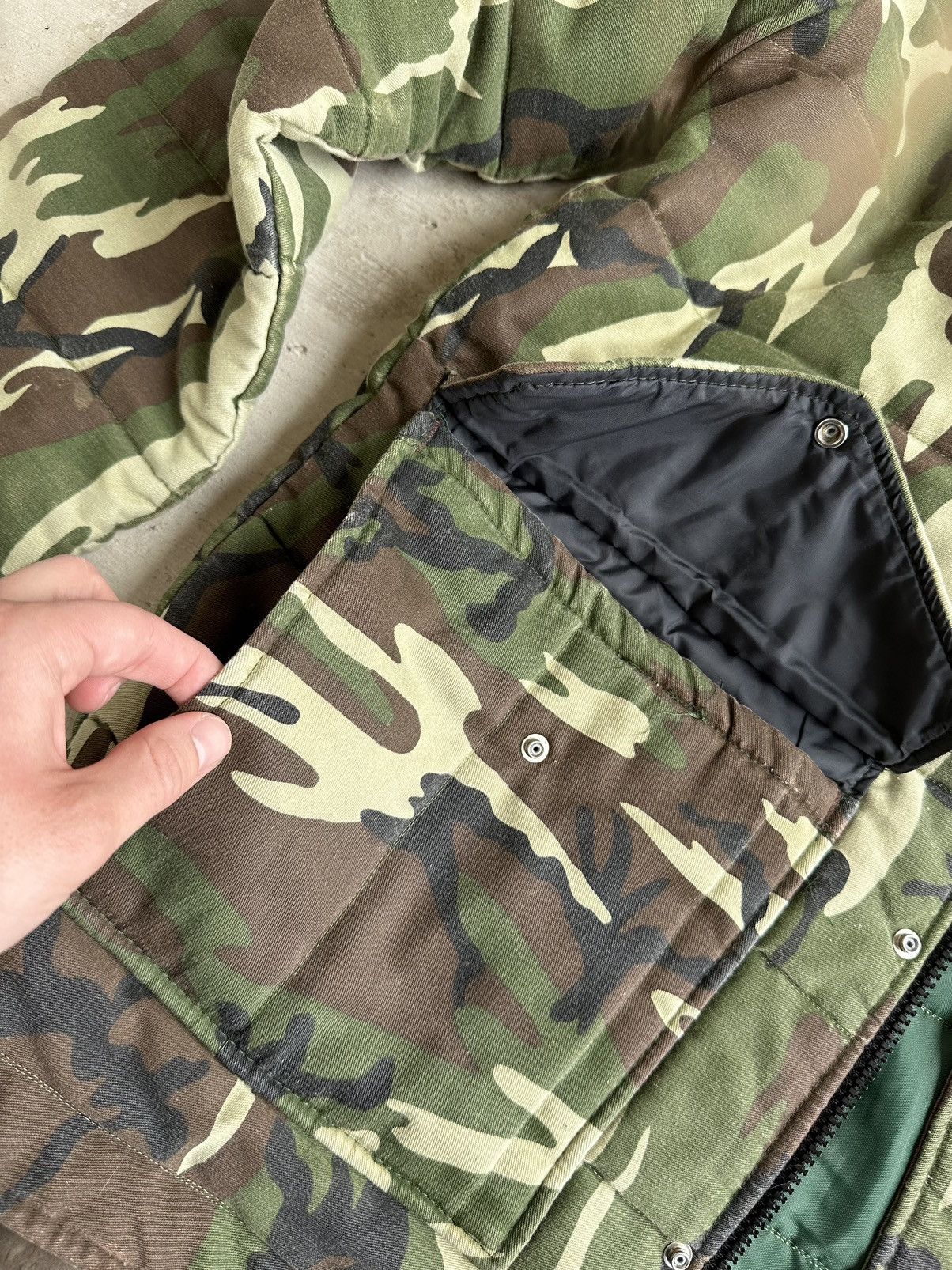 Vintage Vintage Sedgefield Made In USA Insulated Camo Puffer coat Size US L / EU 52-54 / 3 - 2 Thumbnail