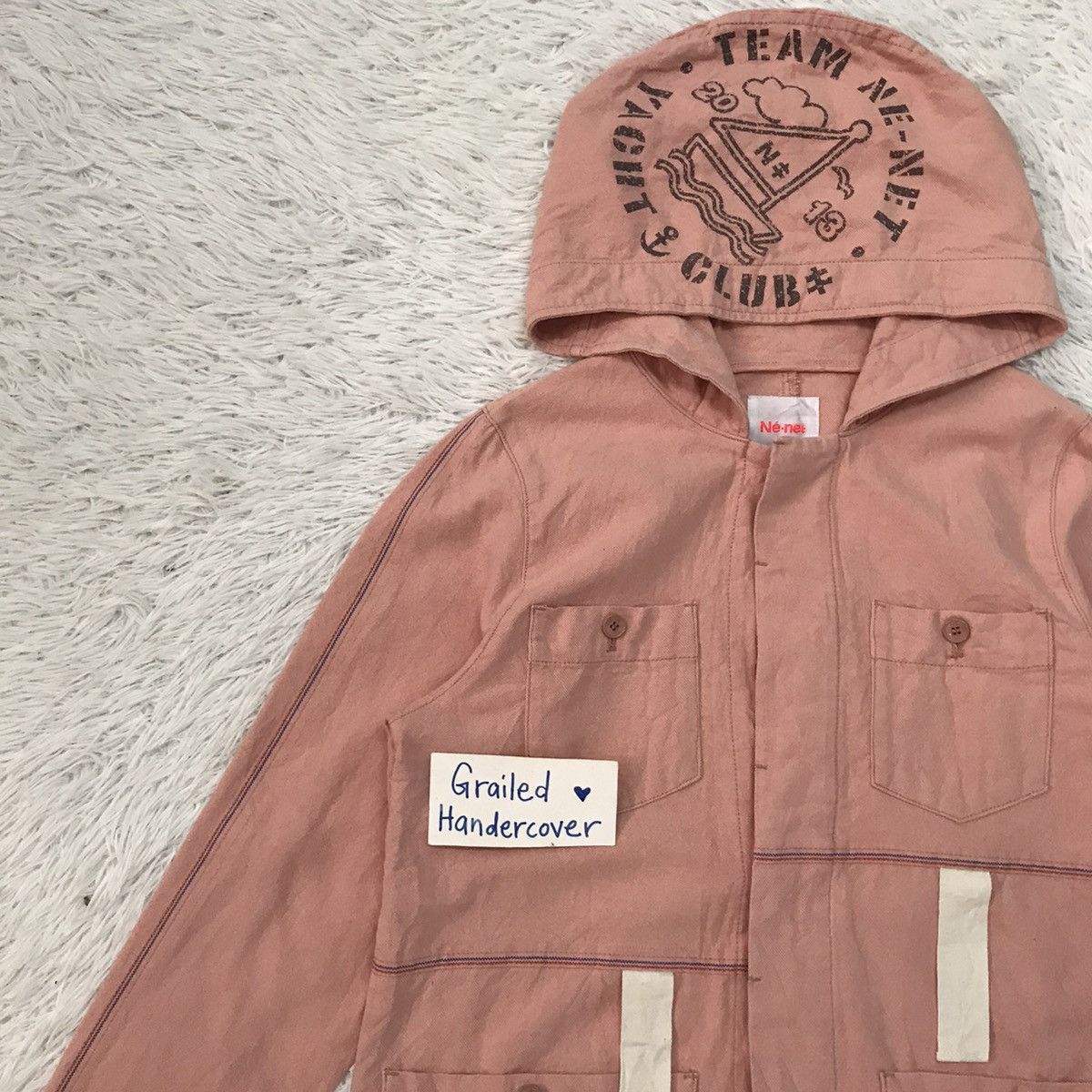 Issey Miyake Nice Ne-Net Issey Miyake Yacht Club Jacket Hoodie Size US S / EU 44-46 / 1 - 3 Thumbnail