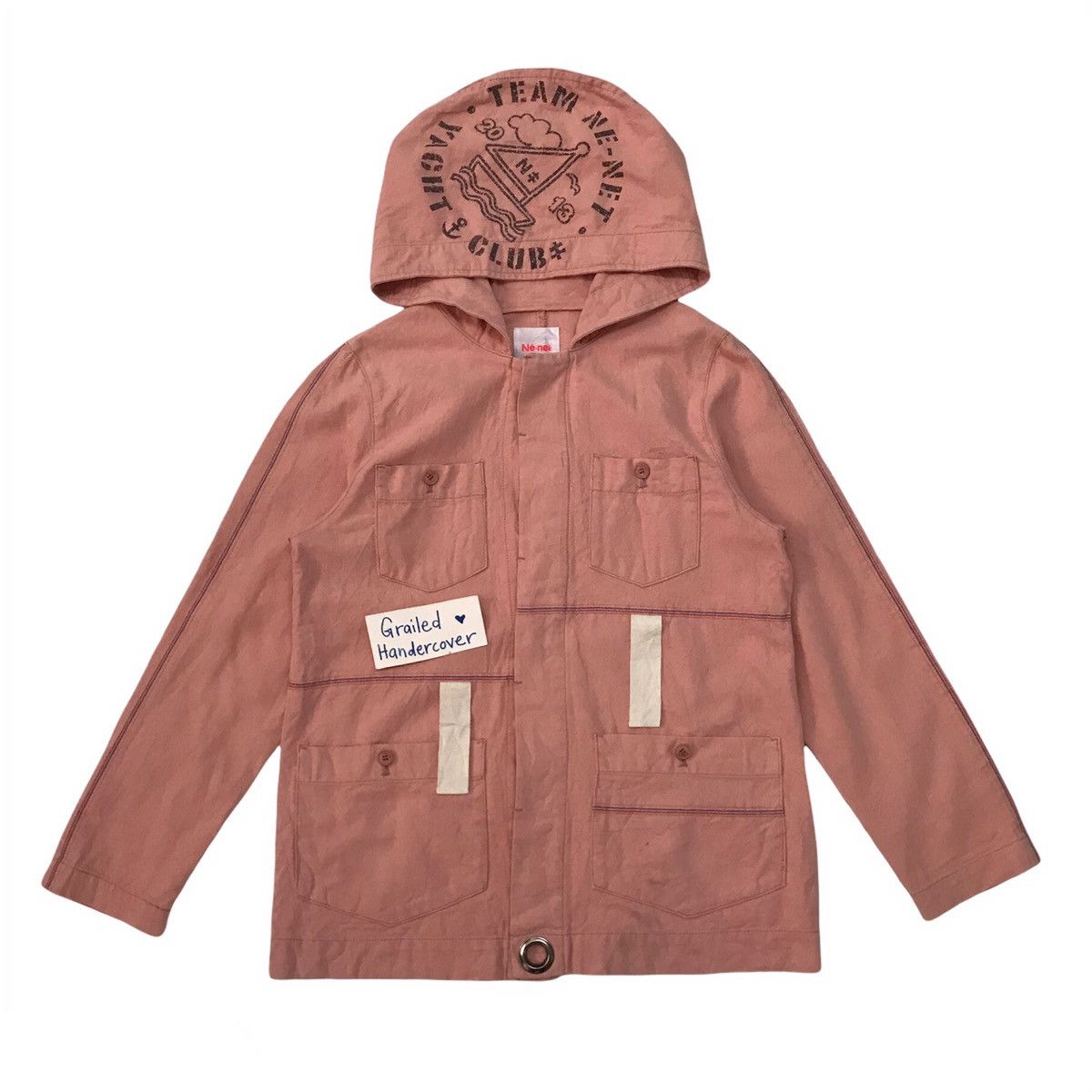 Issey Miyake Nice Ne-Net Issey Miyake Yacht Club Jacket Hoodie Size US S / EU 44-46 / 1 - 1 Thumbnail