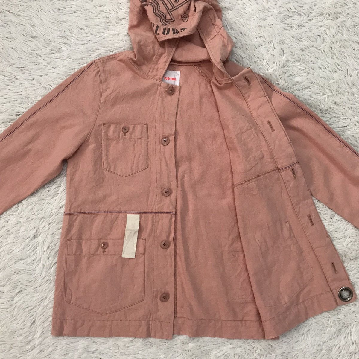 Issey Miyake Nice Ne-Net Issey Miyake Yacht Club Jacket Hoodie Size US S / EU 44-46 / 1 - 14 Thumbnail