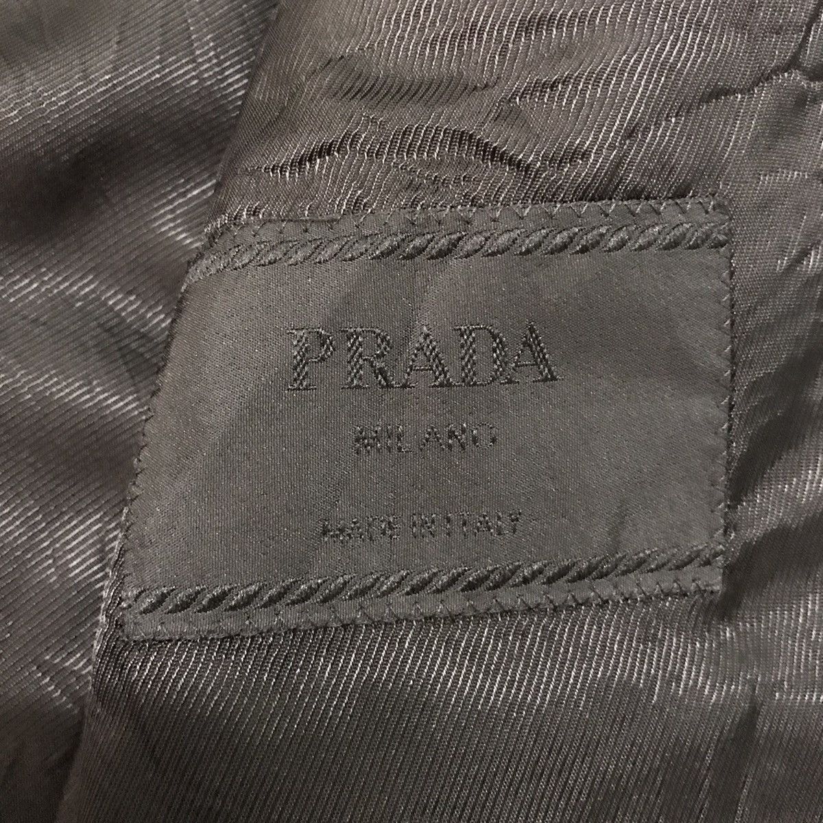Prada Prada Suit Jacket Coat Made in Italy Size 50R - 16 Thumbnail