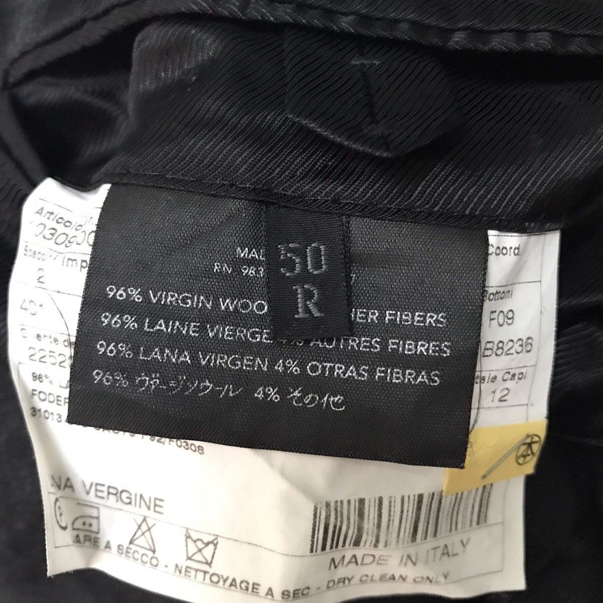 Prada Prada Suit Jacket Coat Made in Italy Size 50R - 17 Thumbnail