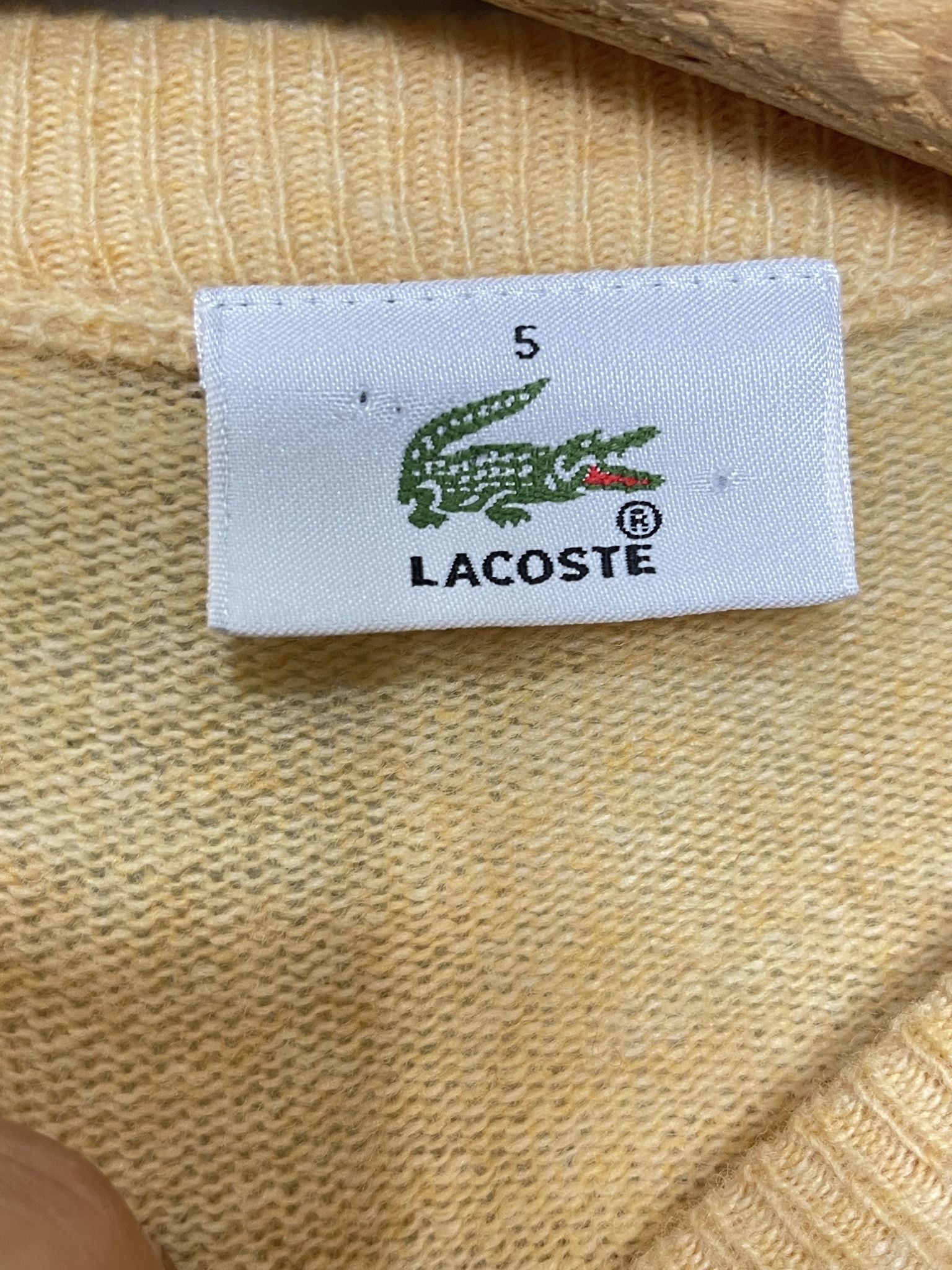 Lacoste 🔥 heavy sweater wool lacoste size M Size US M / EU 48-50 / 2 - 5 Thumbnail