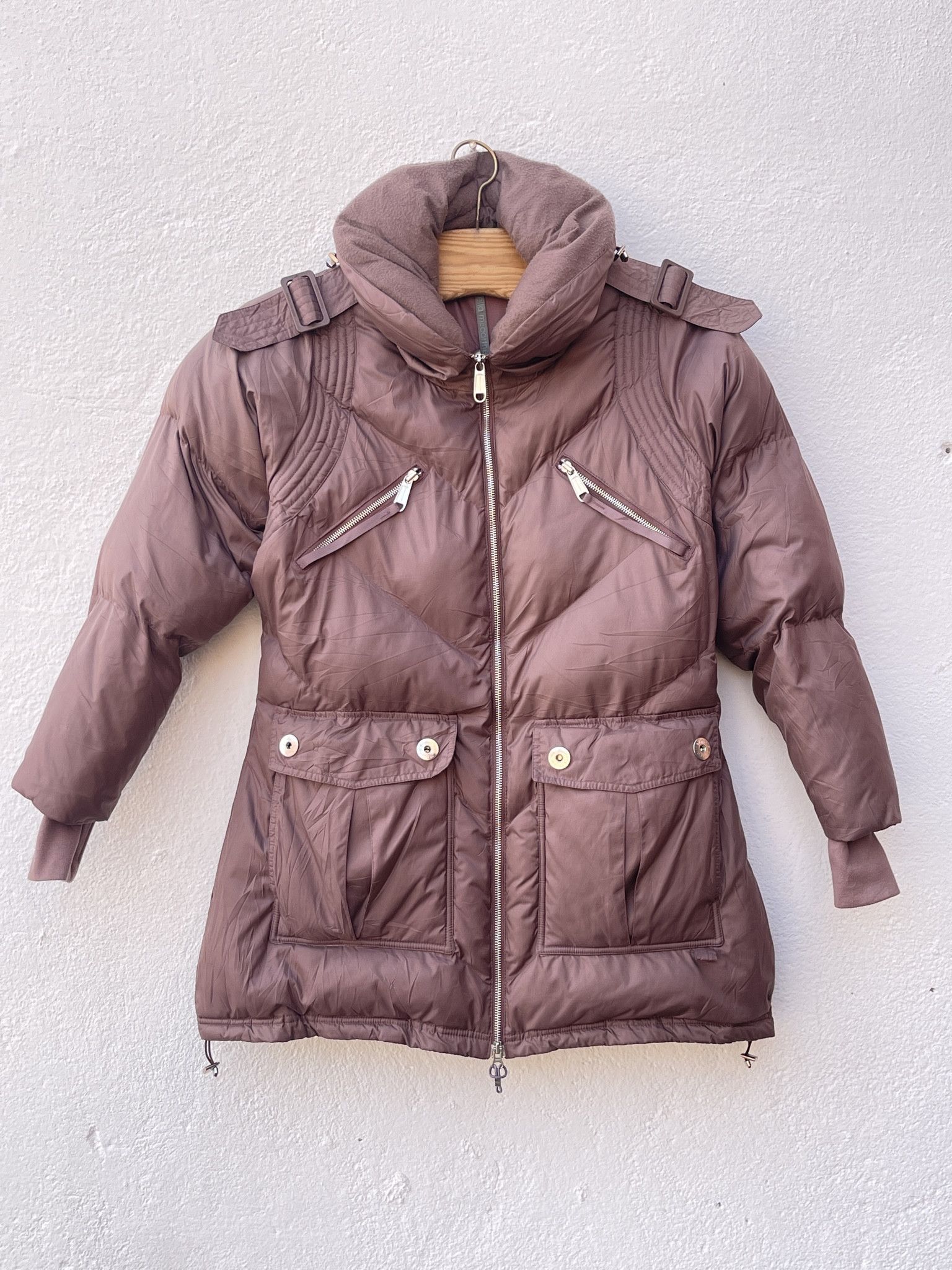 Adidas × Stella McCartney 🔥 Stella Mc Cartney Adidas puffer down jacket Size S / US 4 / IT 40 - 1 Thumbnail