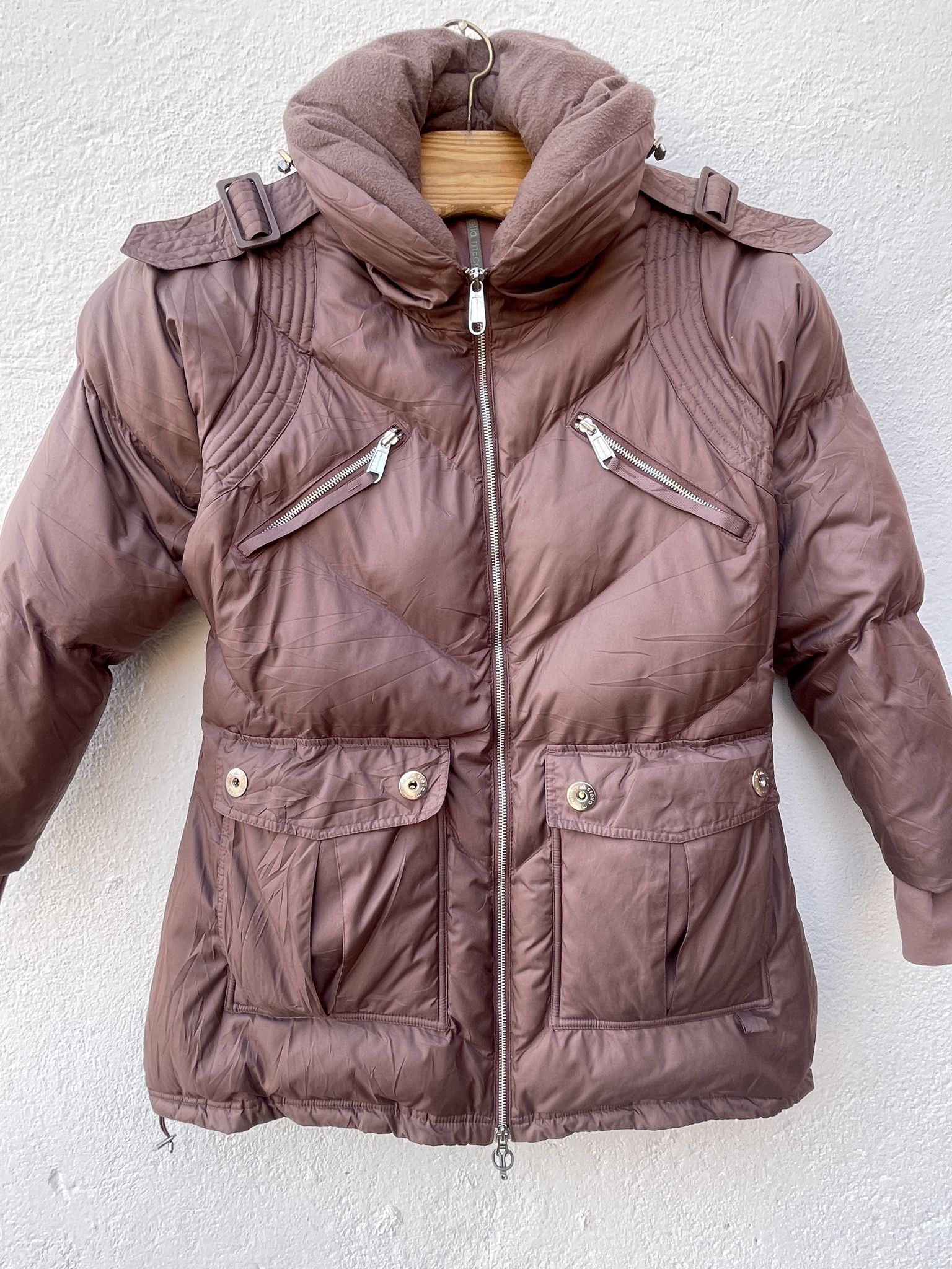 Adidas × Stella McCartney 🔥 Stella Mc Cartney Adidas puffer down jacket Size S / US 4 / IT 40 - 2 Thumbnail