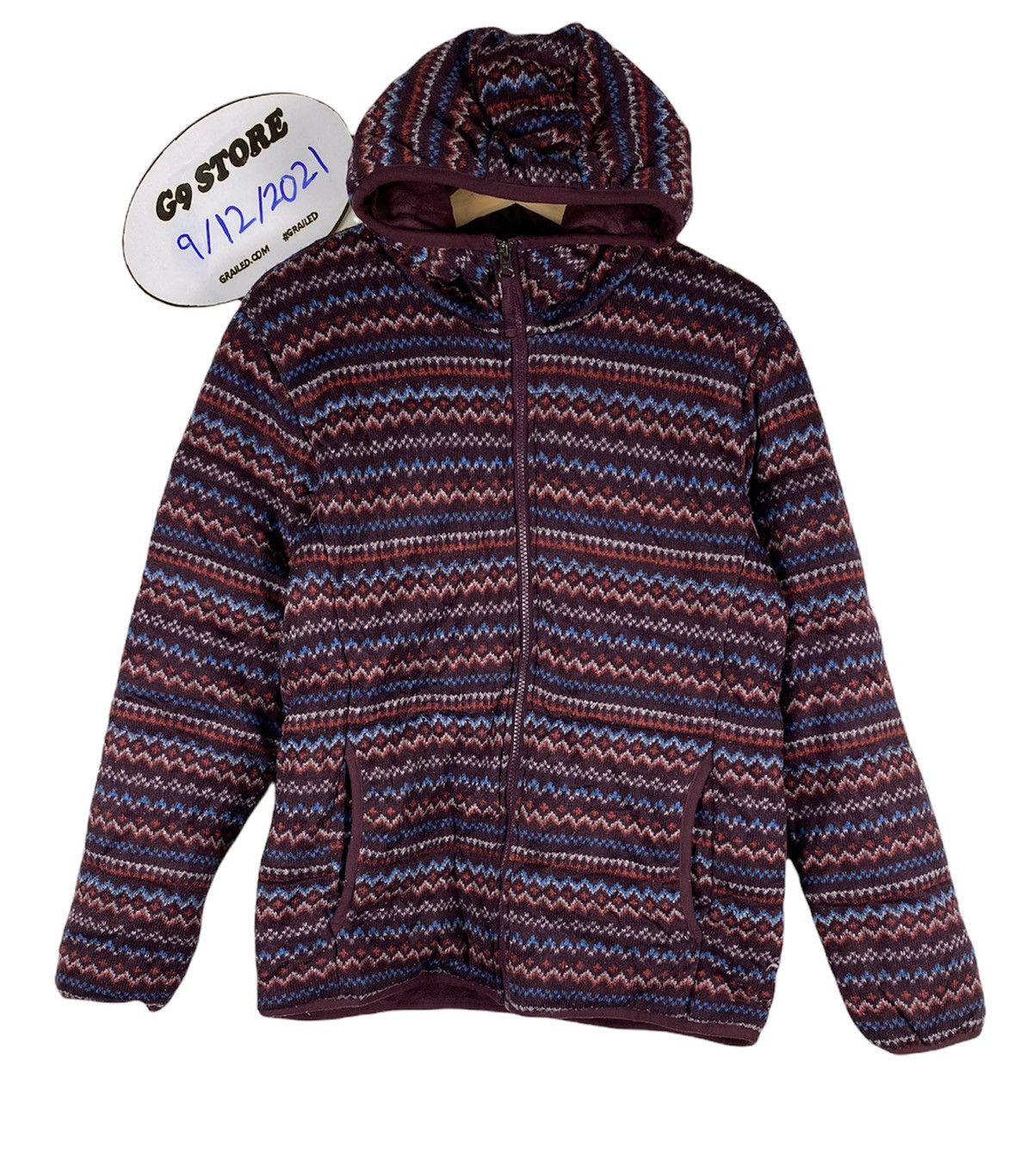 Japanese Brand Need Gone 🔥 Vintage Native Hoodie Zipper Sweater By Uniqlo Size US L / EU 52-54 / 3 - 1 Thumbnail