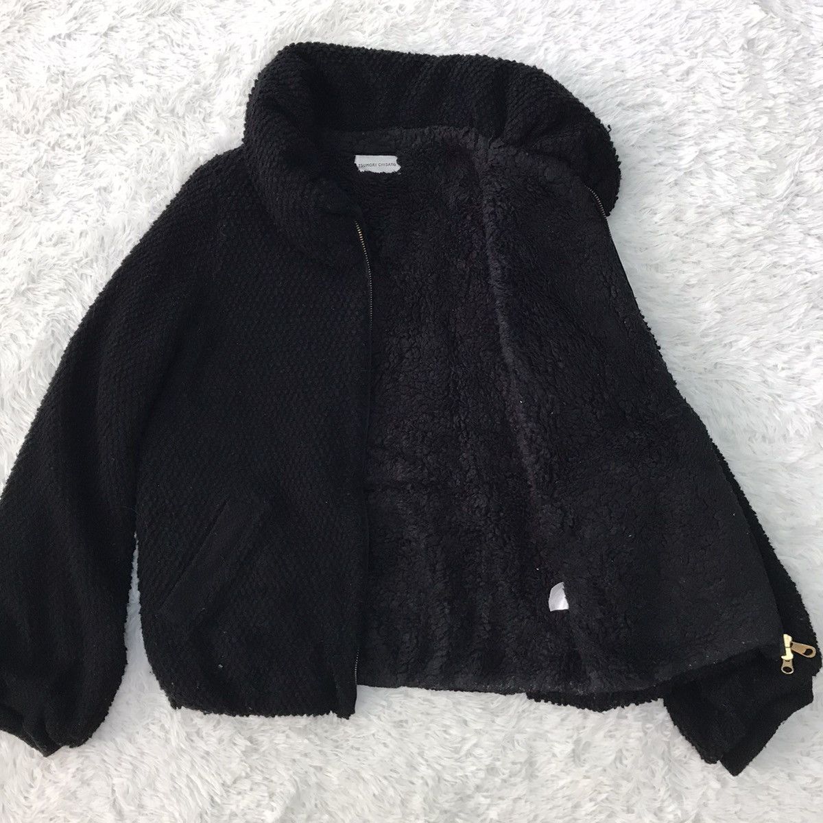 Issey Miyake Tsumori Chisato Issey Miyake Fleece Jacket Made in Japan Size US M / EU 48-50 / 2 - 12 Thumbnail