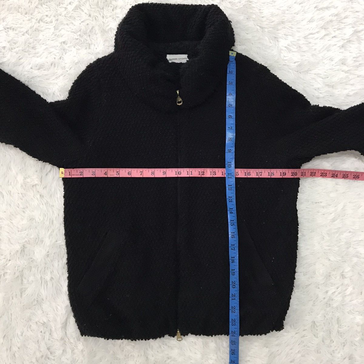 Issey Miyake Tsumori Chisato Issey Miyake Fleece Jacket Made in Japan Size US M / EU 48-50 / 2 - 13 Thumbnail