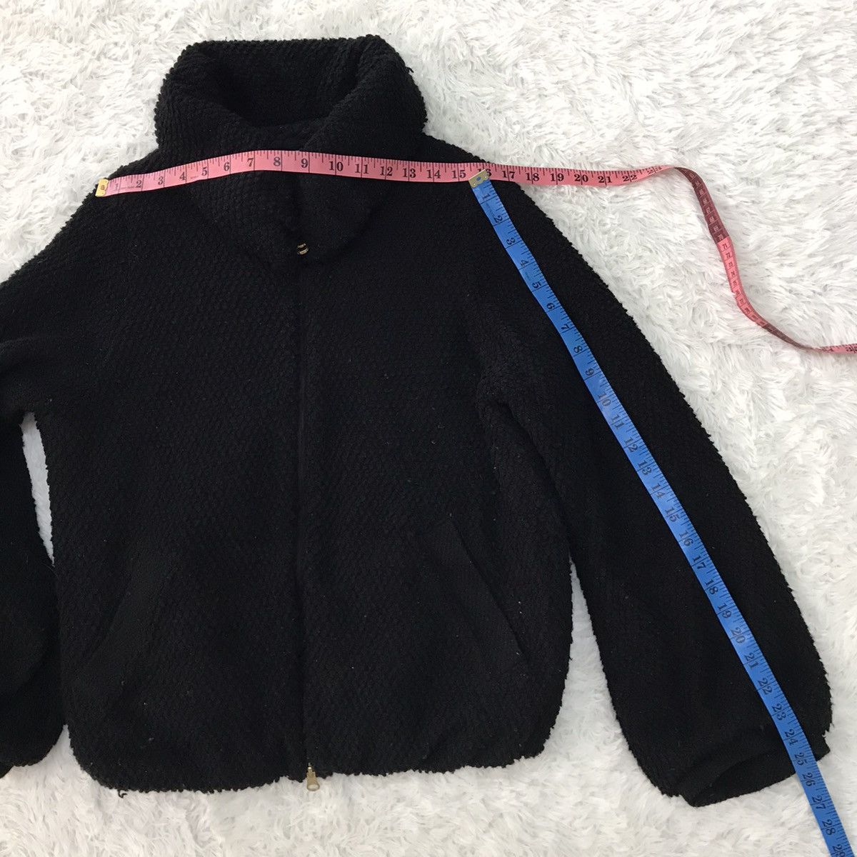 Issey Miyake Tsumori Chisato Issey Miyake Fleece Jacket Made in Japan Size US M / EU 48-50 / 2 - 14 Thumbnail