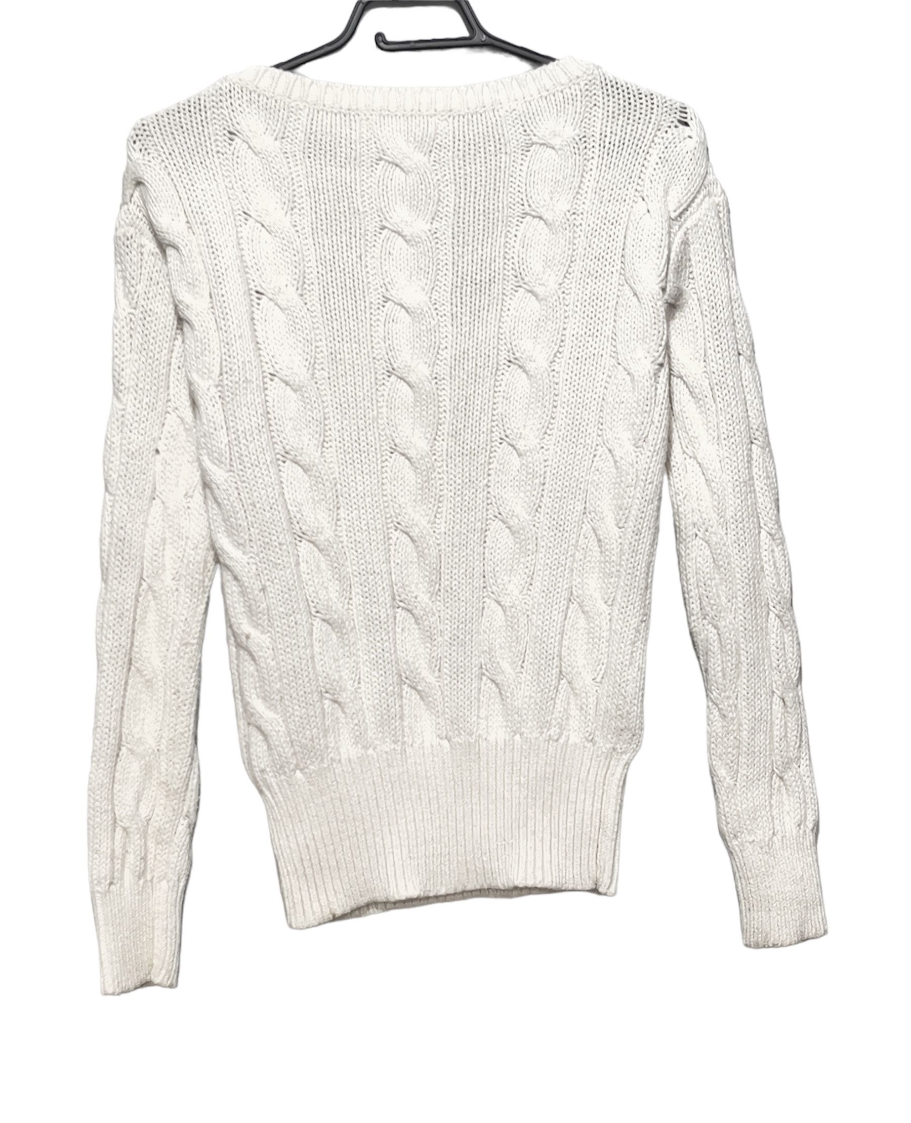 Ralph Lauren 🔥 women heavy sweater cable Ralph Lauren jumper size L Size L / US 10 / IT 46 - 3 Thumbnail