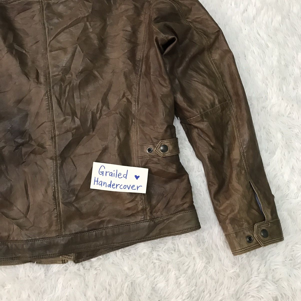 Massimo Dutti Massimo Dutti 100% Sheep Leather Jacket Size US L / EU 52-54 / 3 - 12 Thumbnail