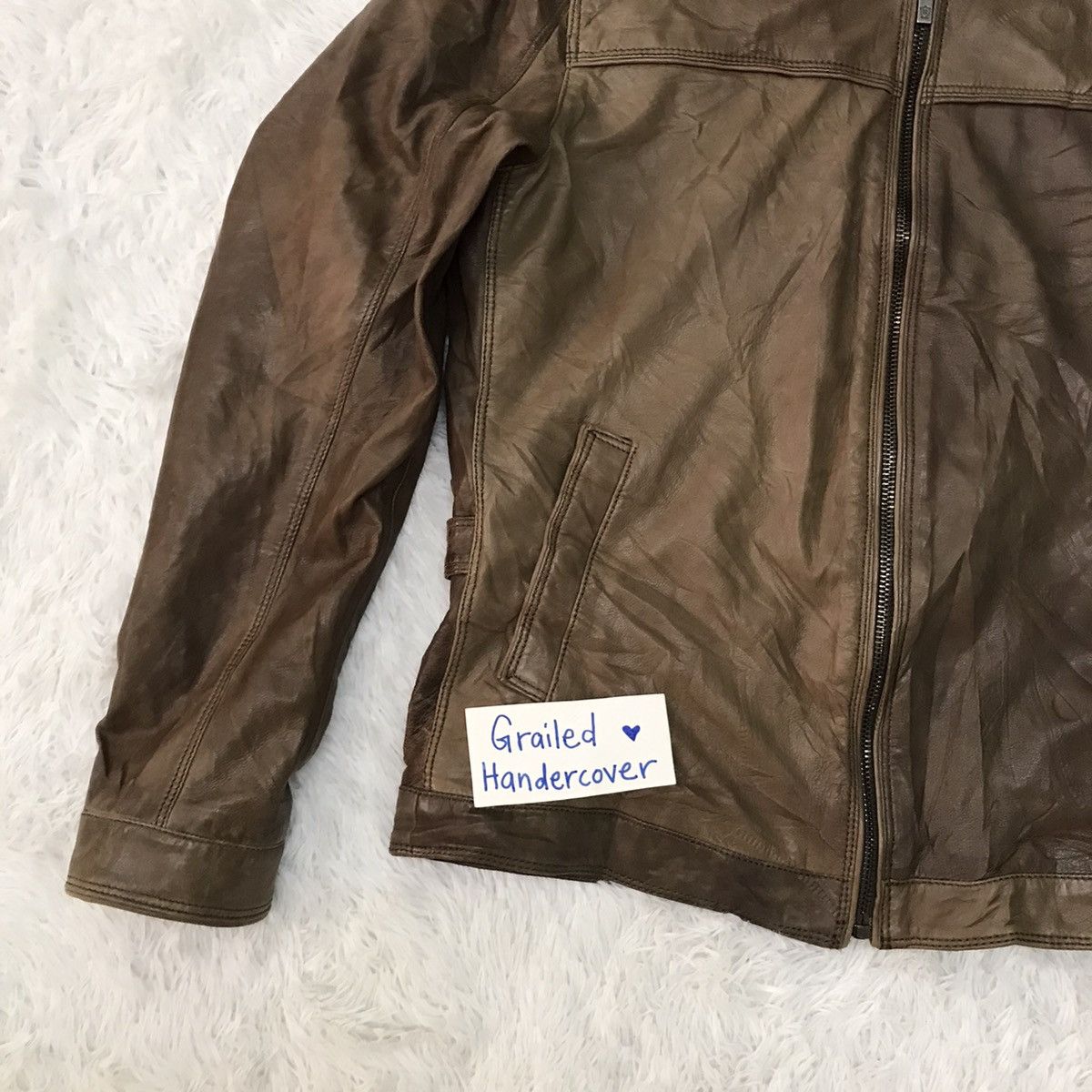 Massimo Dutti Massimo Dutti 100% Sheep Leather Jacket Size US L / EU 52-54 / 3 - 5 Thumbnail