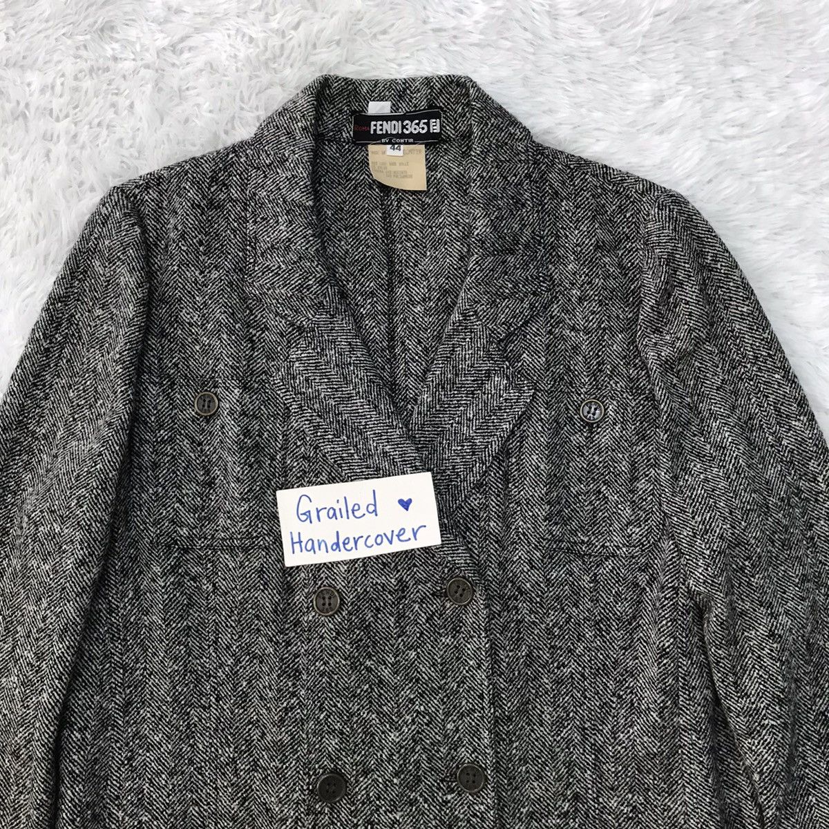 Fendi Fendi 365 Half Button Long Woman Jacket Double Breast Style Size S / US 4 / IT 40 - 3 Thumbnail